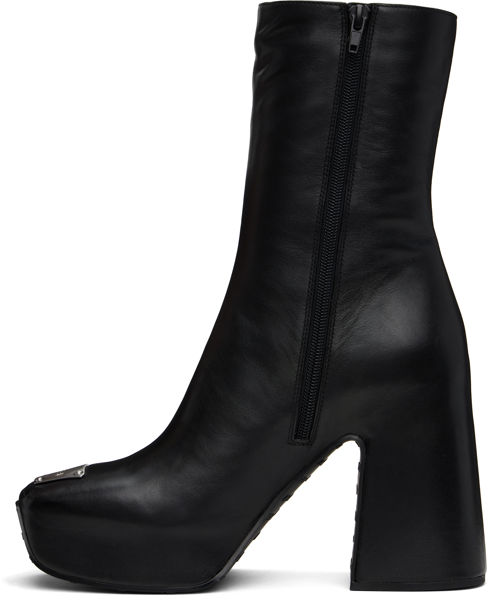 MISBHV - Bottes Pop noires à plateforme