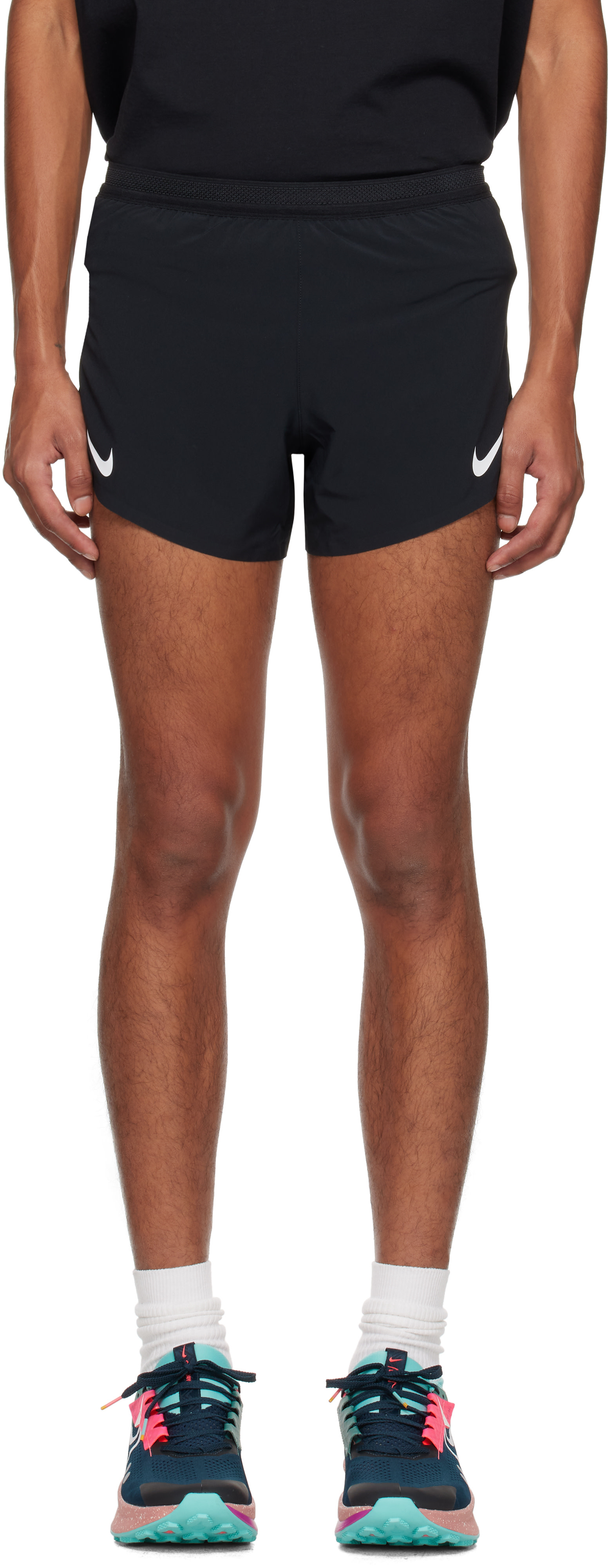 Nike - Black AeroSwift Shorts