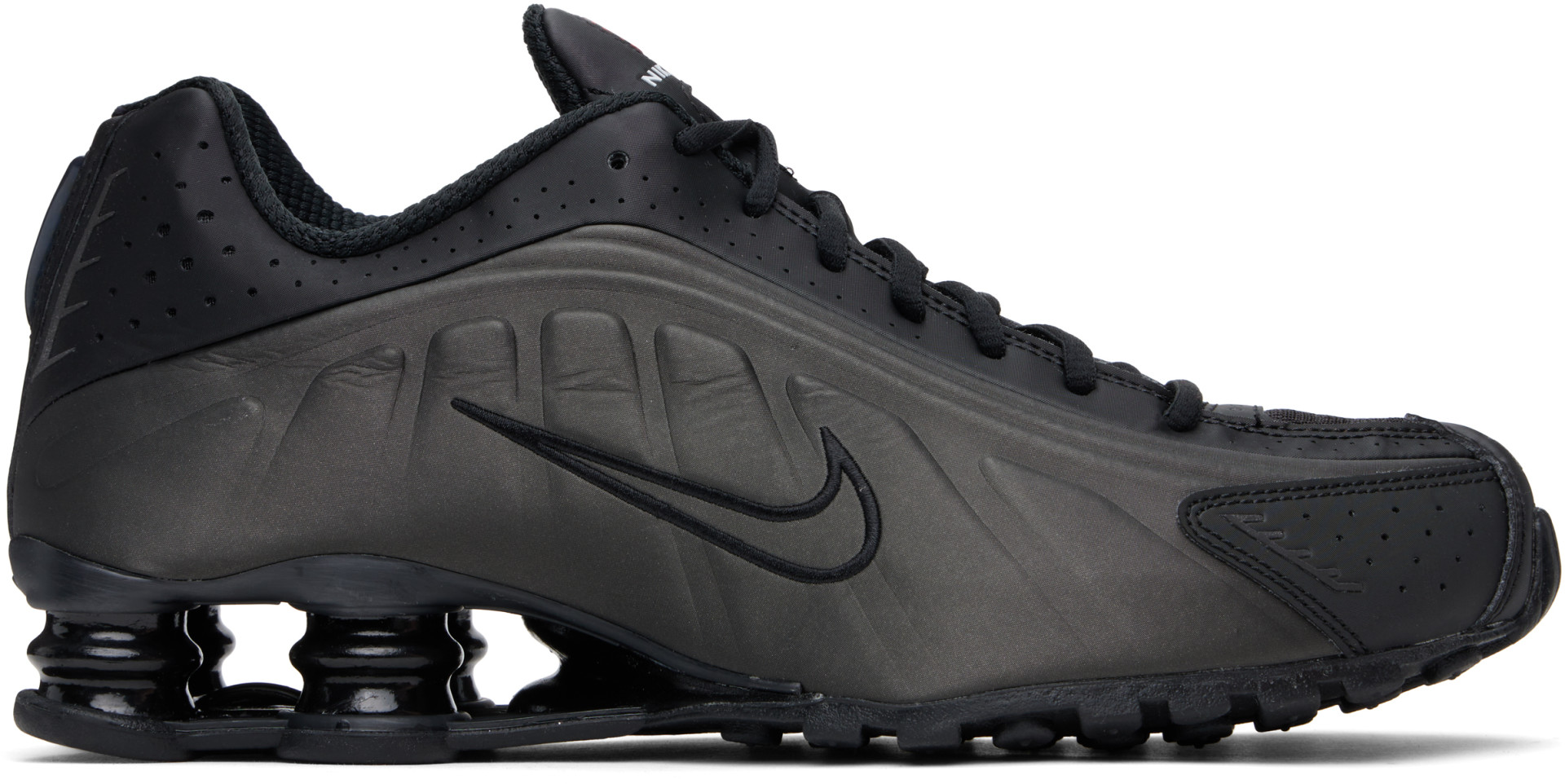 Nike - Baskets Shox R4 noires