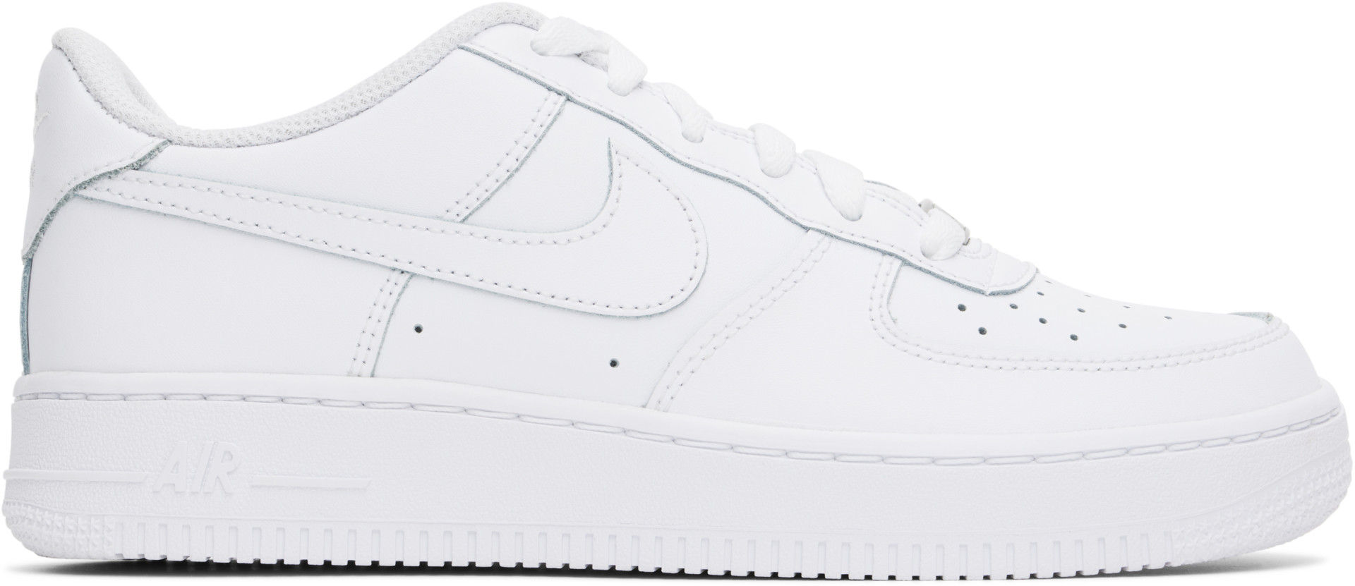 Nike - Kids White Air Force 1 LE Sneakers
