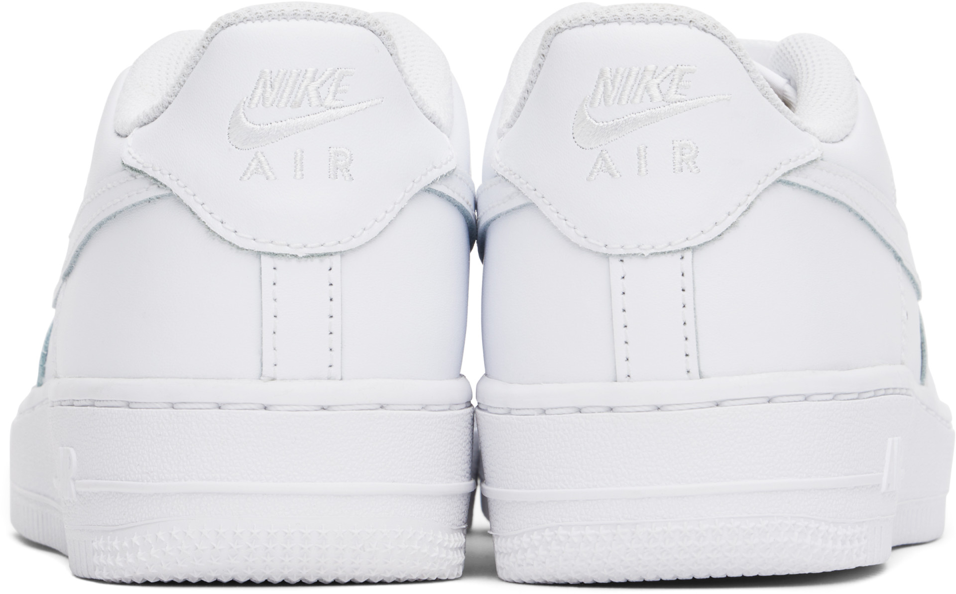 Nike - Kids White Air Force 1 LE Sneakers
