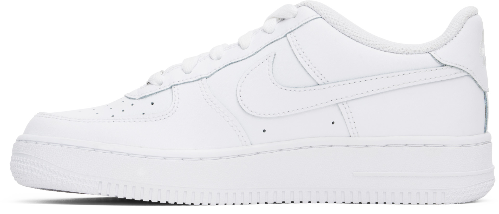 Nike - Kids White Air Force 1 LE Sneakers