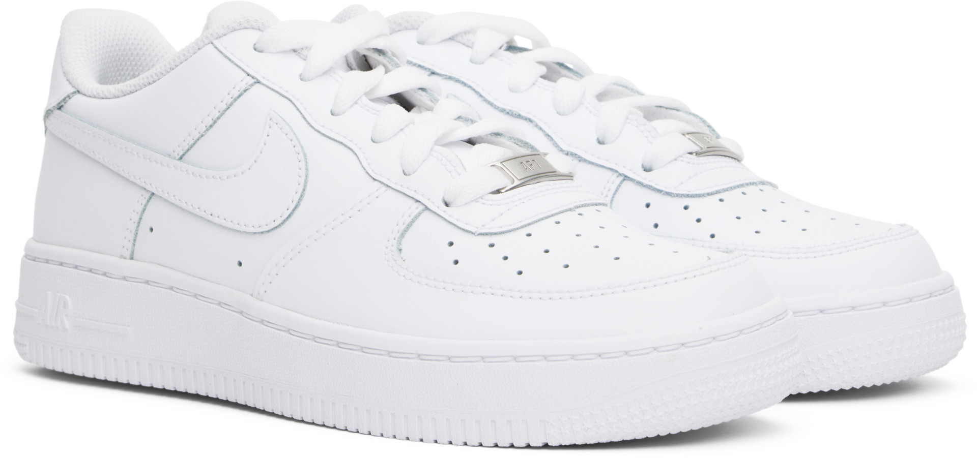 Nike - Enfant | Baskets Air Force 1 blanches édition limitée