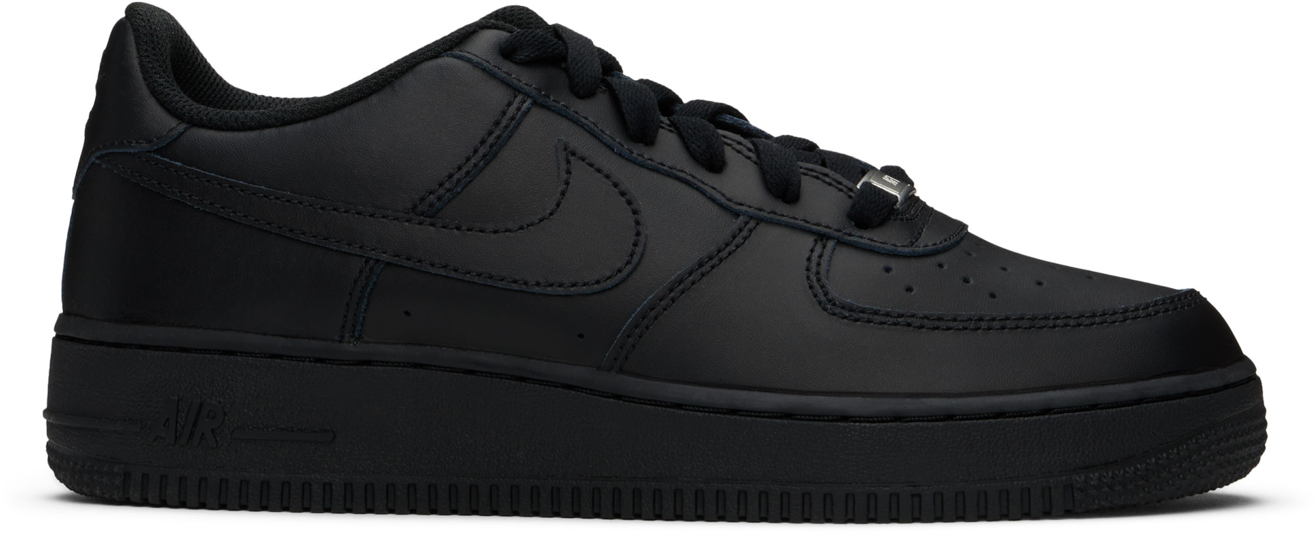 Nike - Enfant | Baskets Air Force 1 noires édition limitée