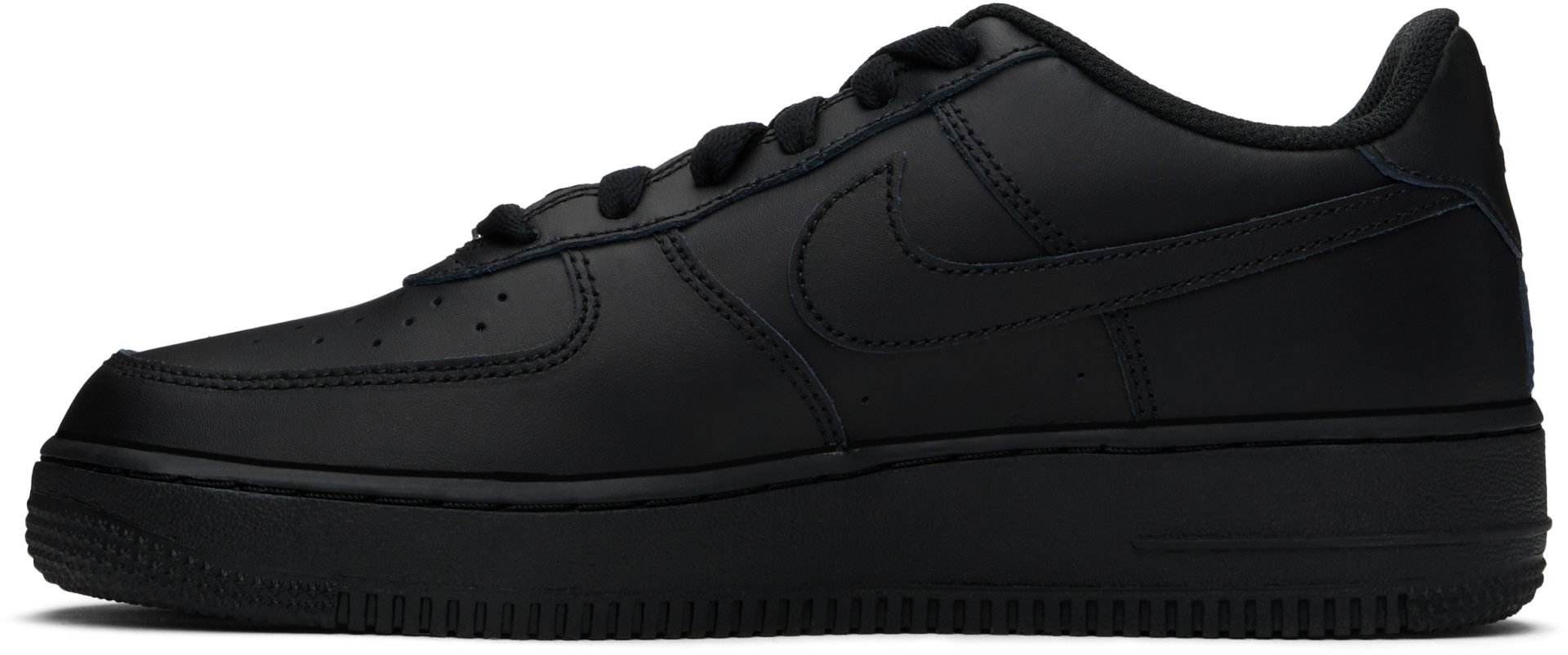 Nike - Kids Black Air Force 1 LE Sneakers