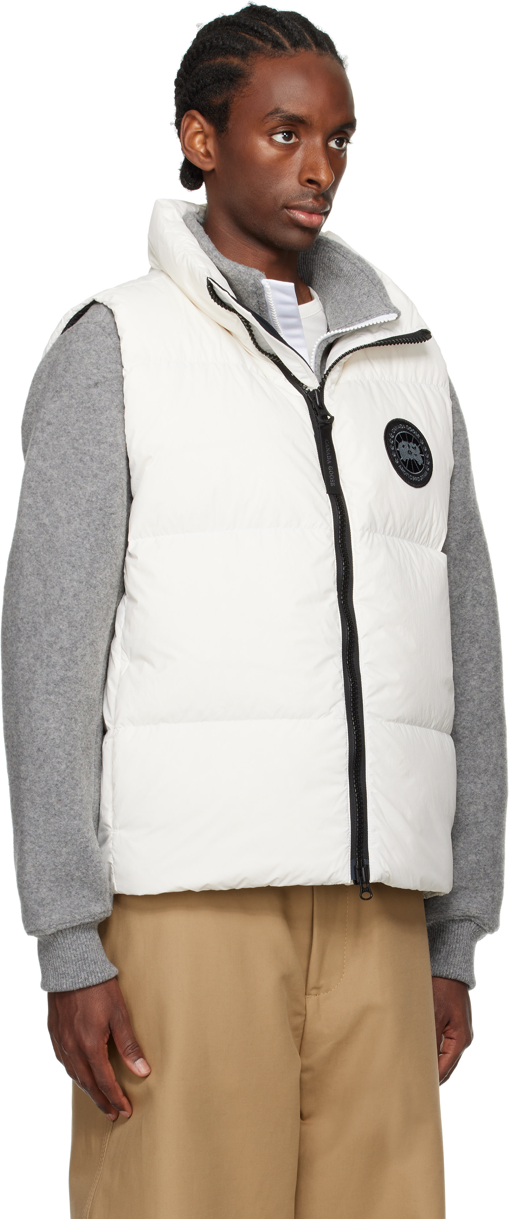 ジャケット・アウター   black label vest CANADA GOOSE BLACK LABEL | MARK