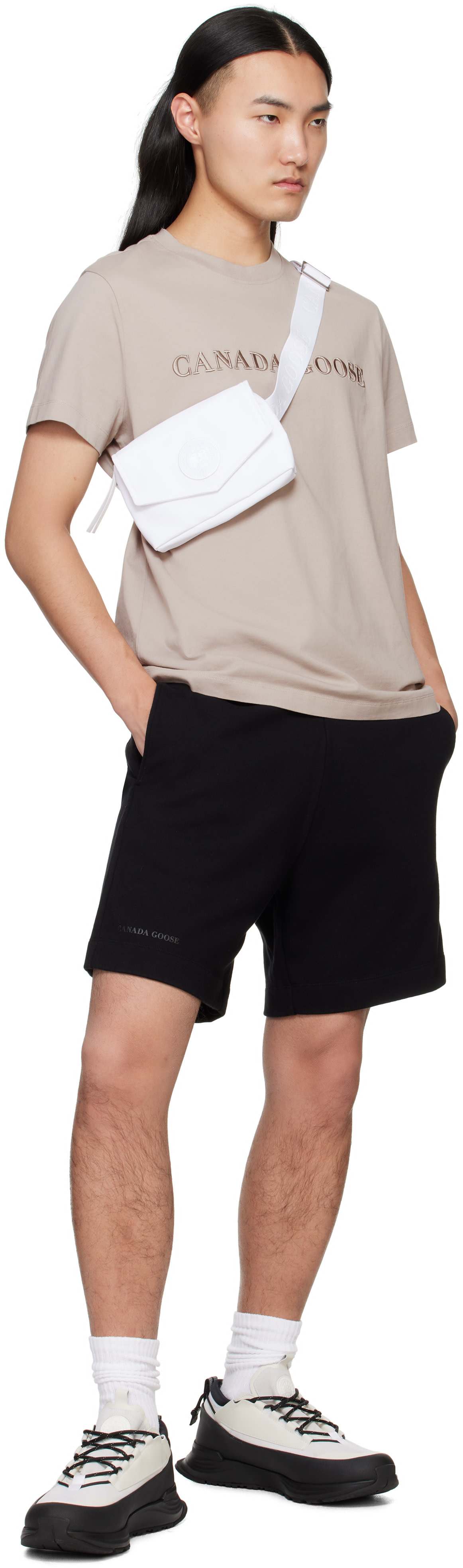 Canada Goose - Short noir - Huron