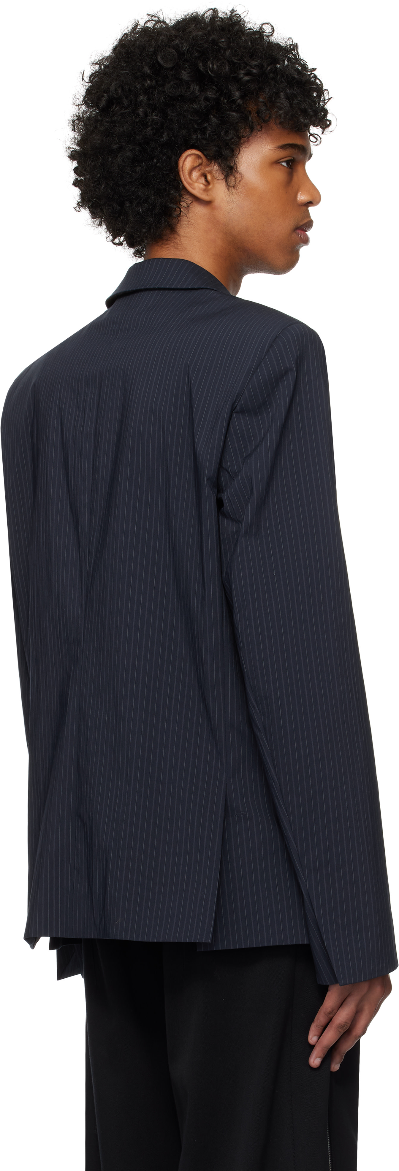 Ottolinger - Navy Oversize Split Blazer