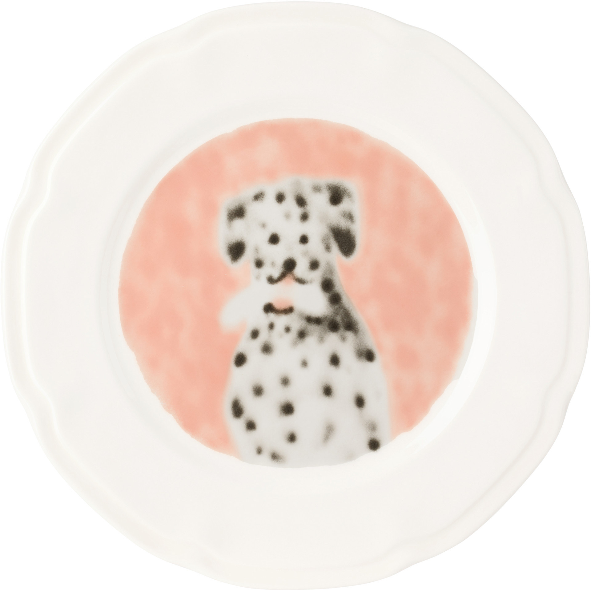 Carne Bollente - Assiette Bone Appetit blanche