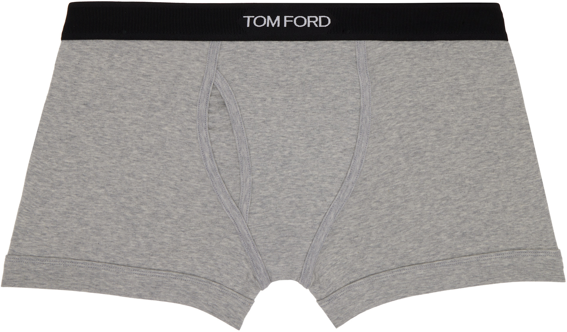 TOM FORD - グレー コットン ボクサーブリーフ