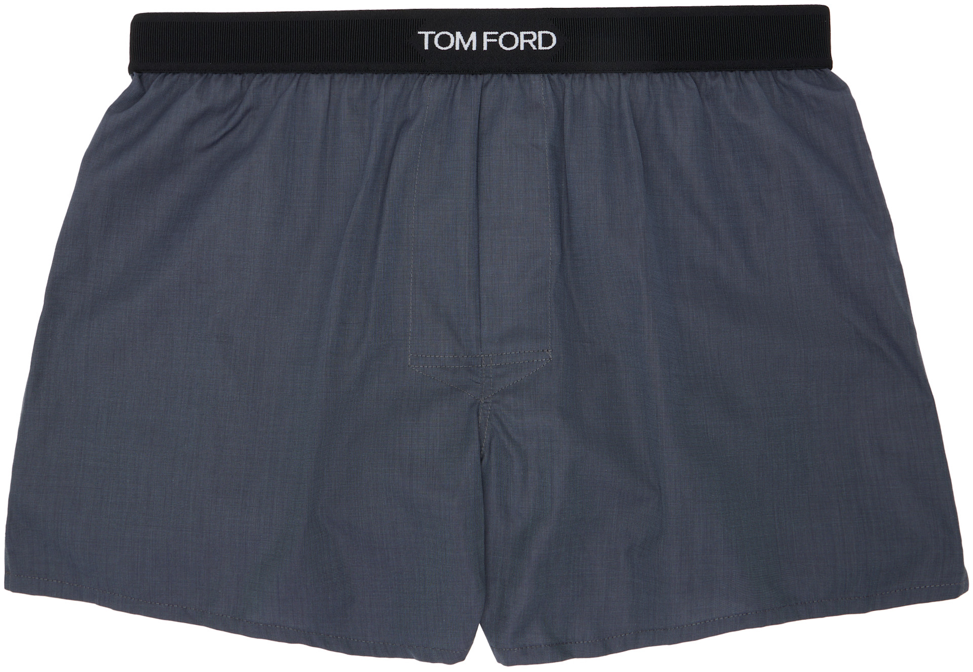 TOM FORD - 그레이 코튼 박서 쇼츠
