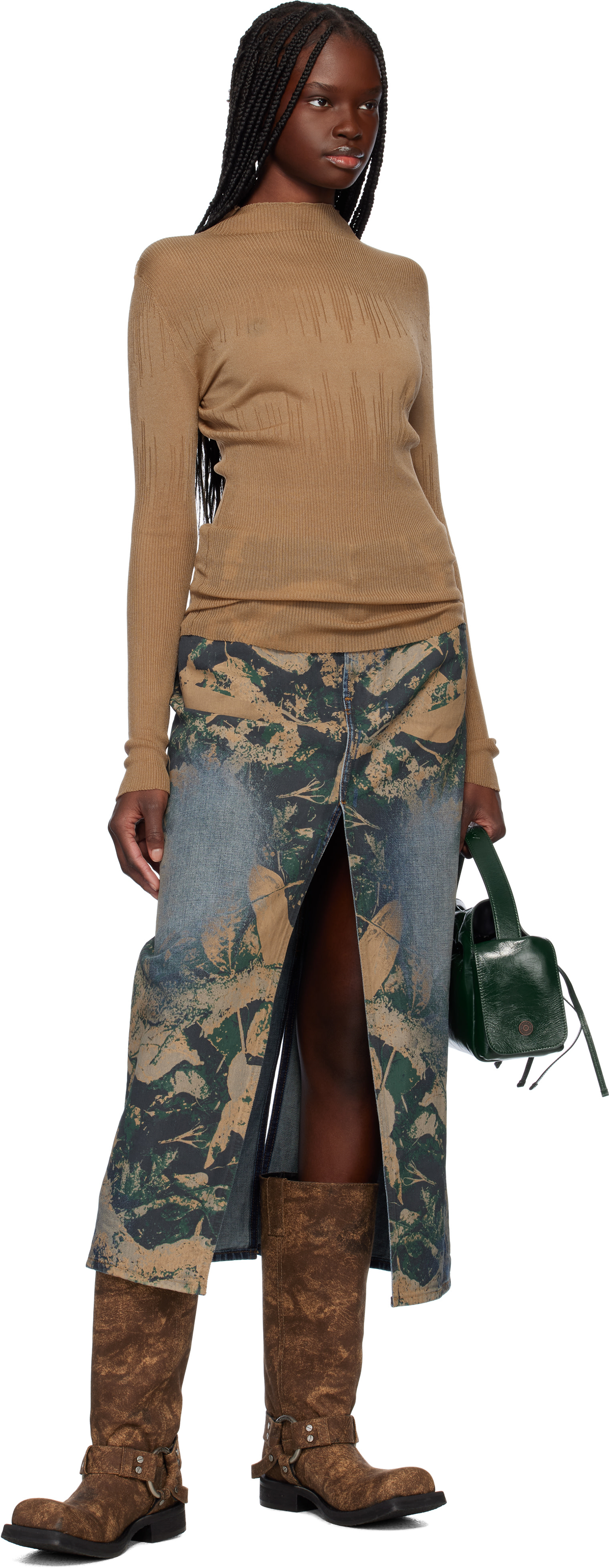 Feng Chen Wang - Pull transparent taupe