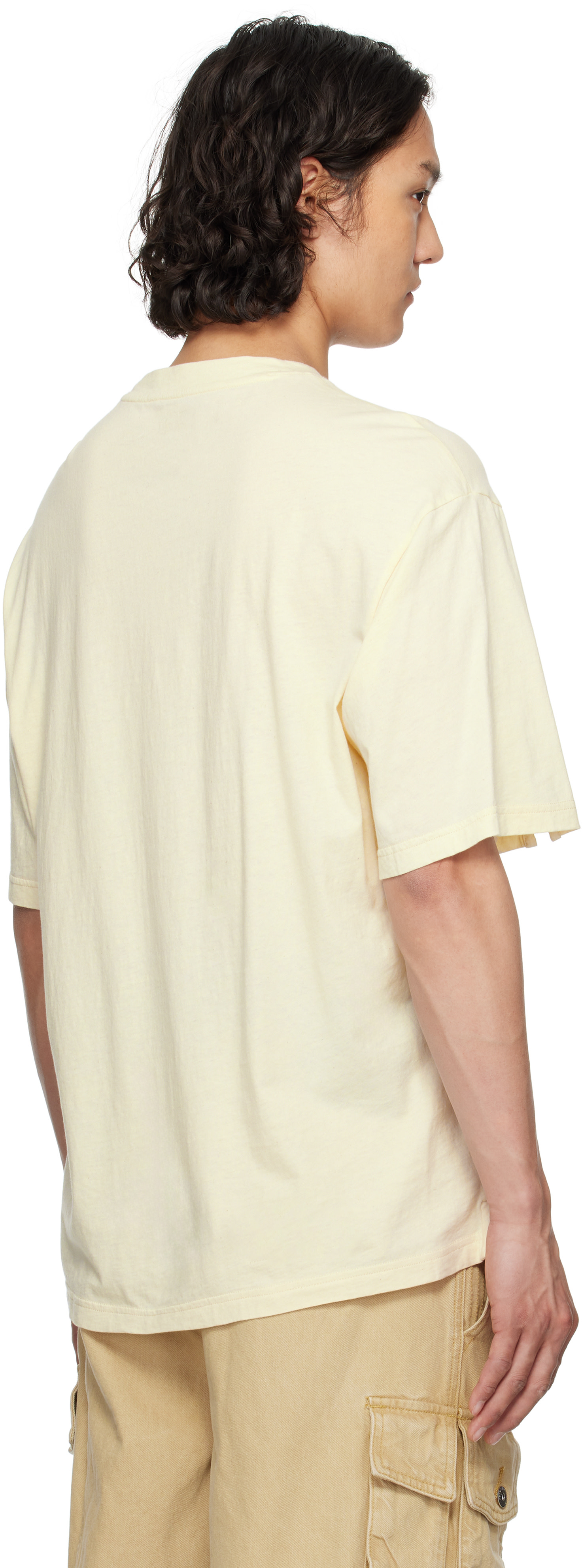 Feng Chen Wang - T-shirt déconstruit beige