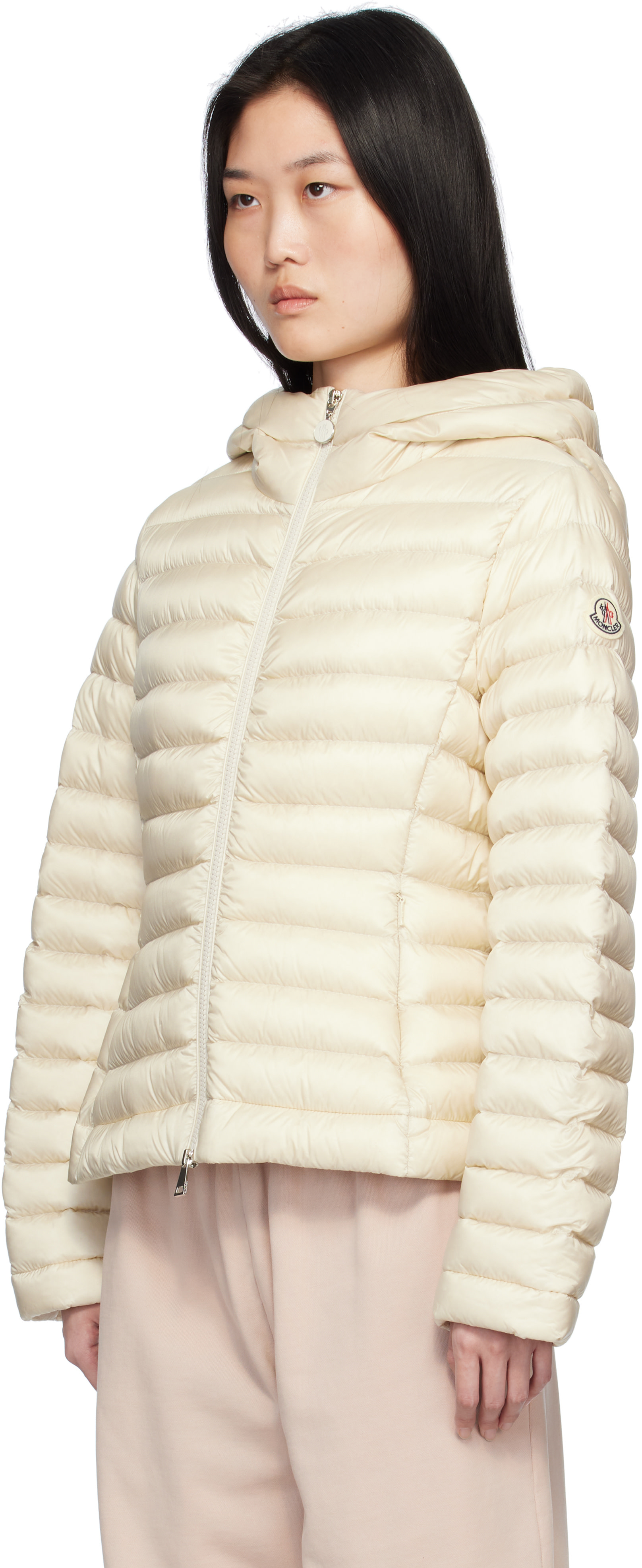 Moncler - 베이지 아이지 다운 재킷