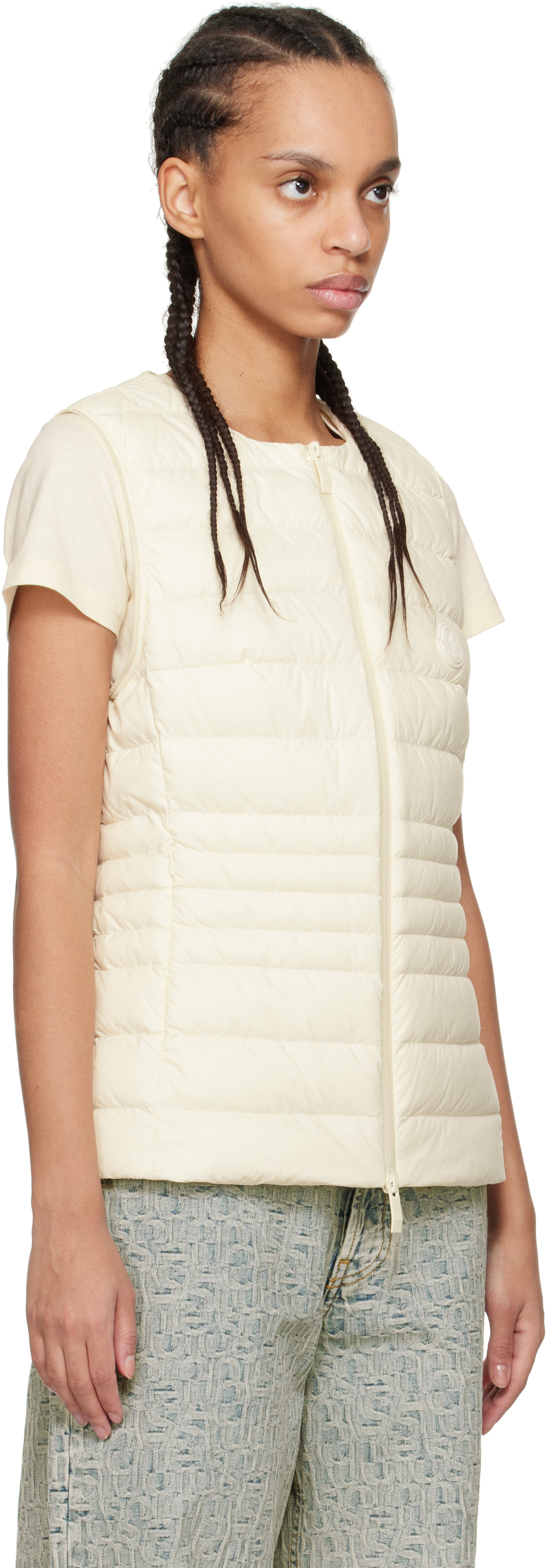 Moncler - ホワイト Irigny ダウンベスト