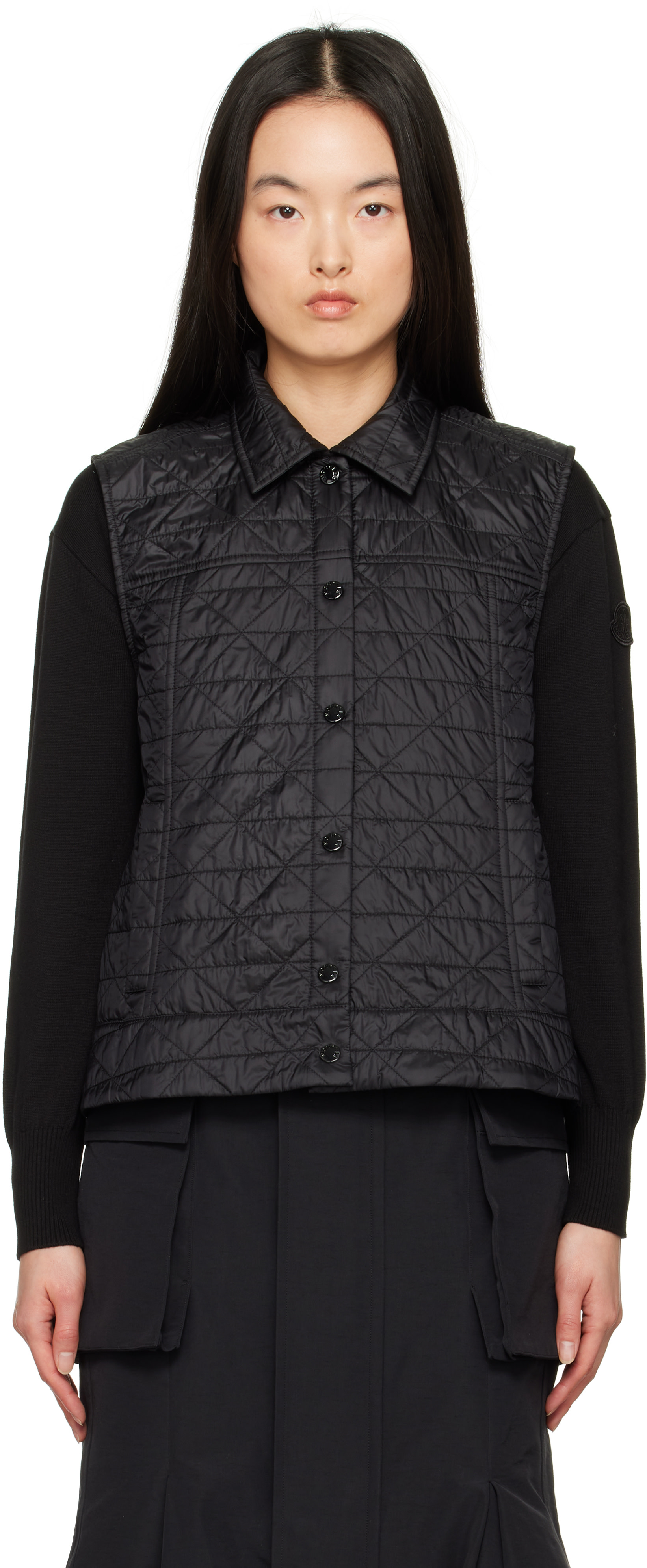 Moncler - Veste Vayres noire