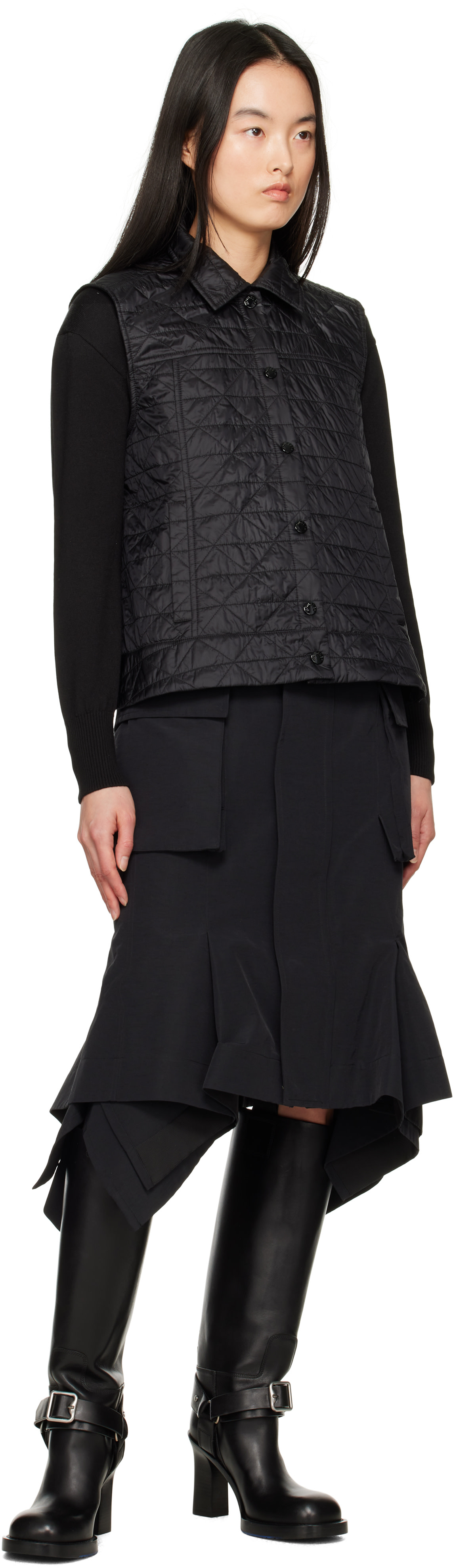 Moncler - Veste Vayres noire