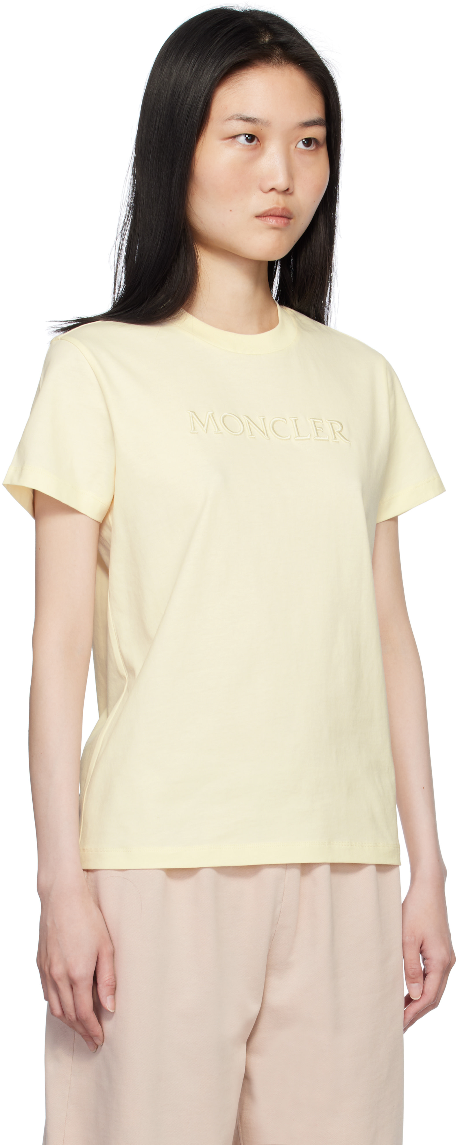 Moncler - T-shirt blanc