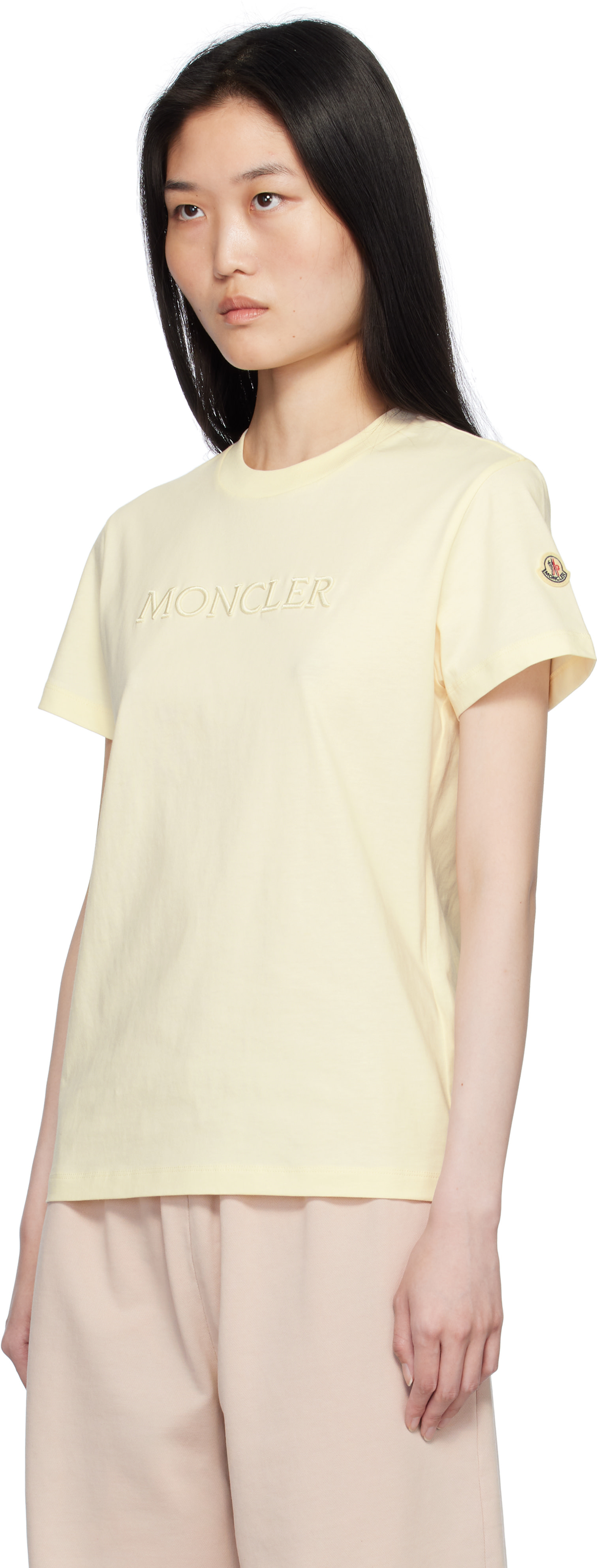 Moncler - T-shirt blanc