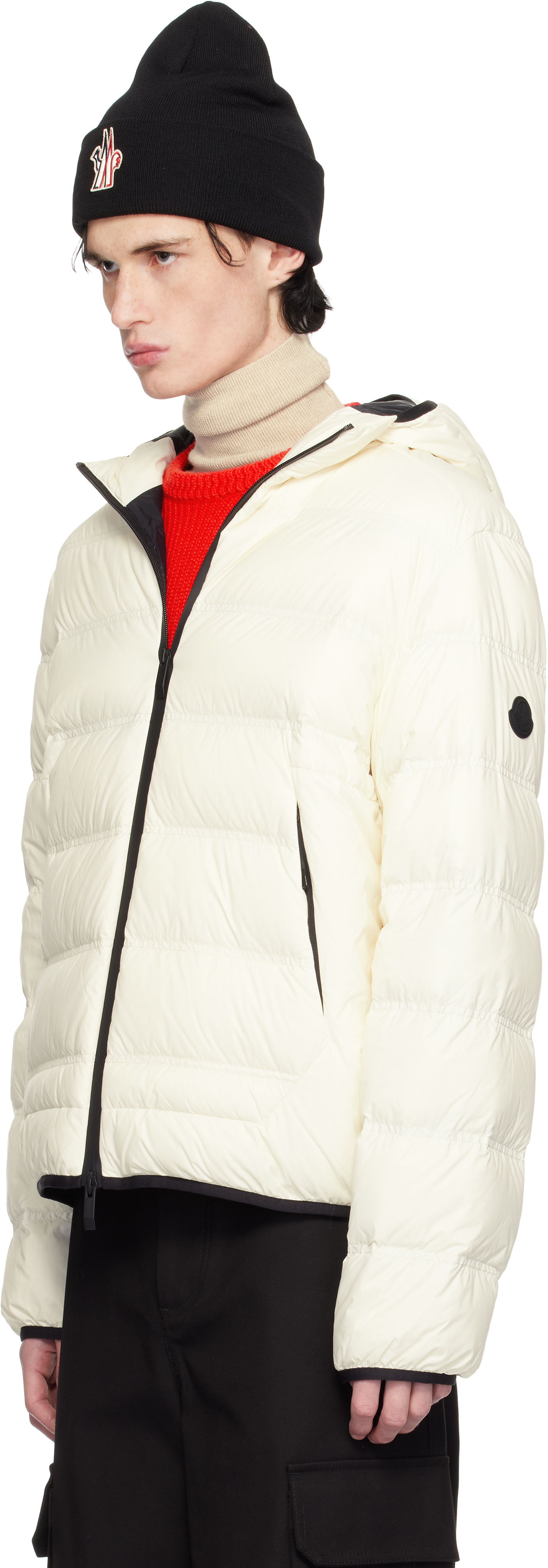 moncler/off white ジャケット Moncler: Off-White Gardy Down Jacket | SSENSE