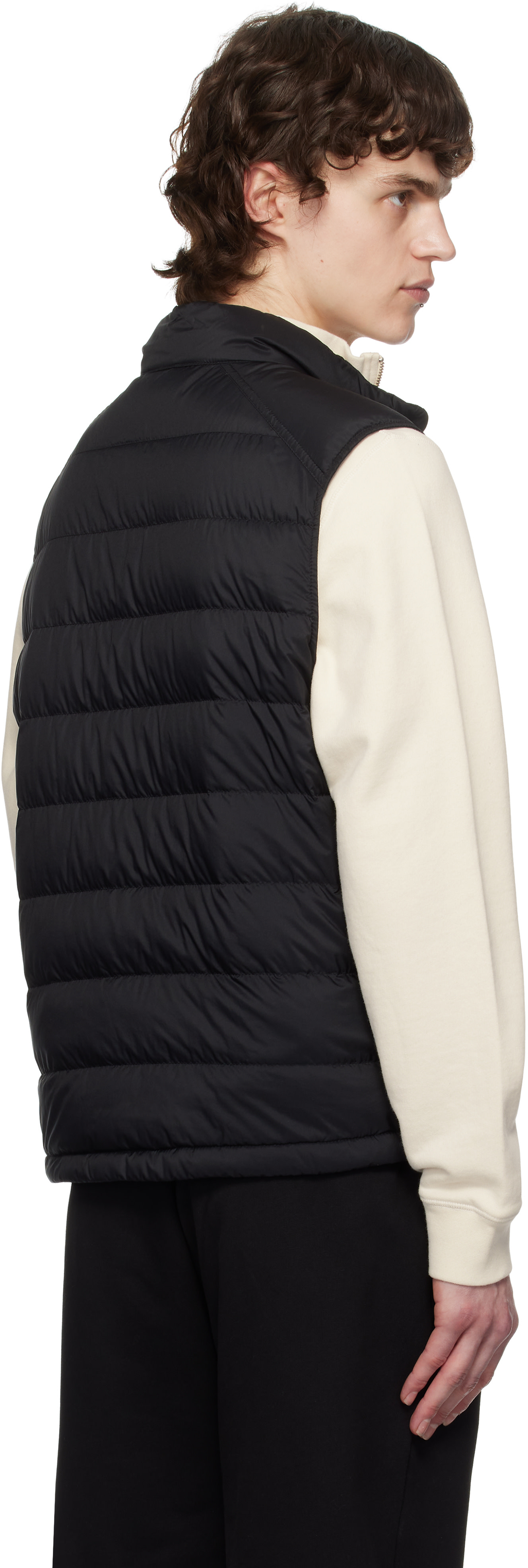 Moncler - 블랙 바르트 다운 베스트