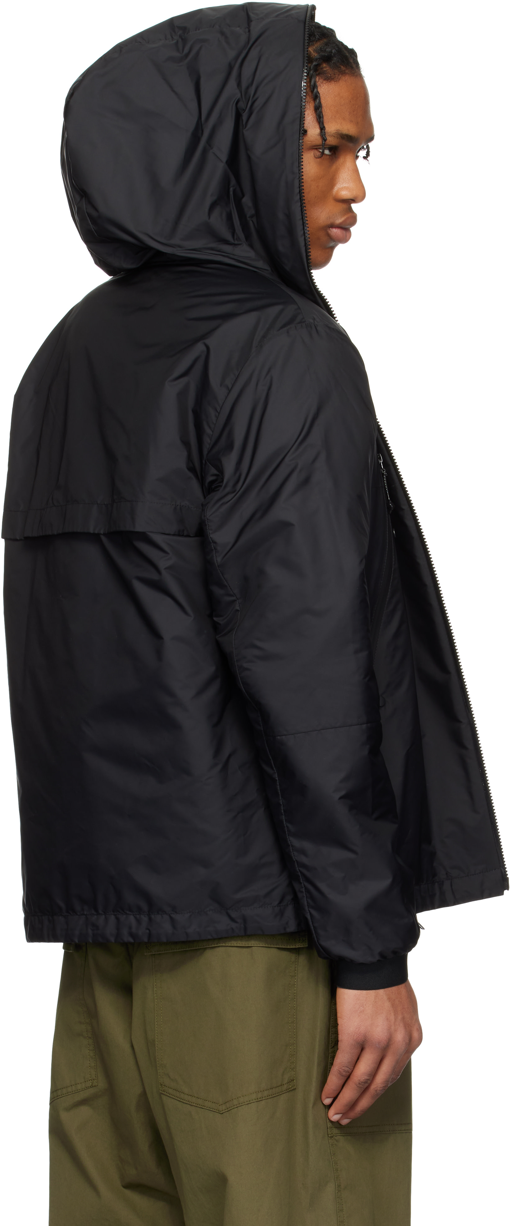 Moncler: Black Junichi Jacket | SSENSE