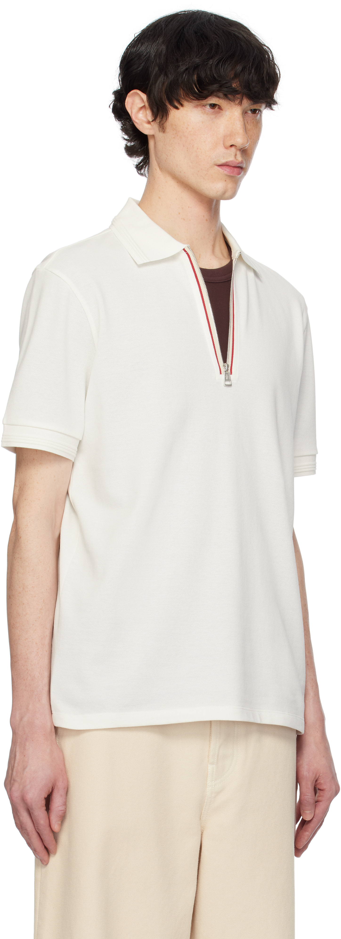 Moncler - White Archivio SS Polo