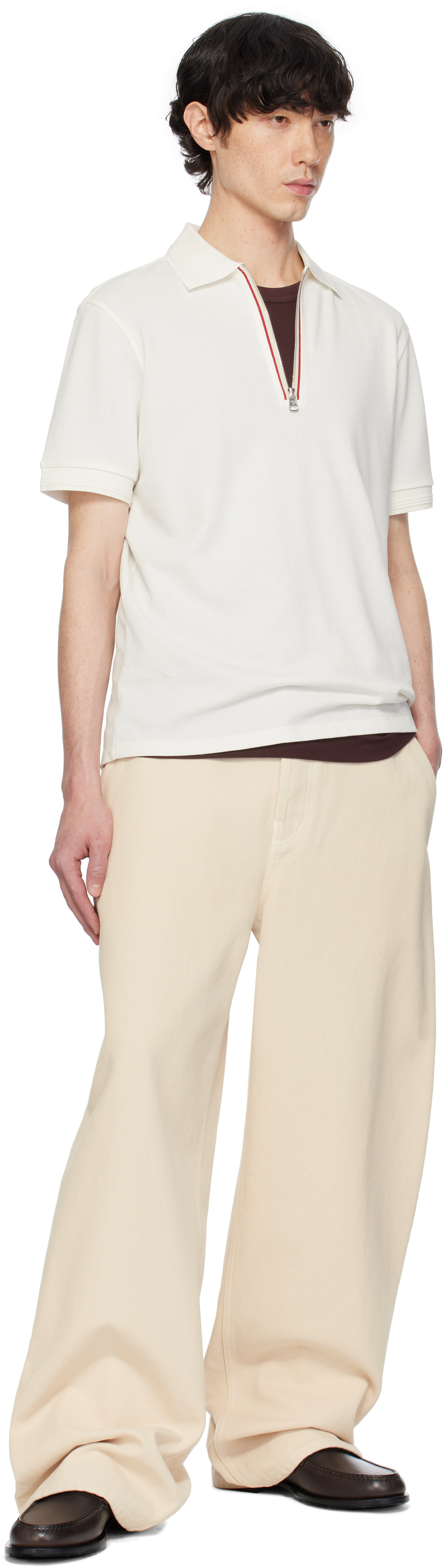 Moncler - White Archivio SS Polo