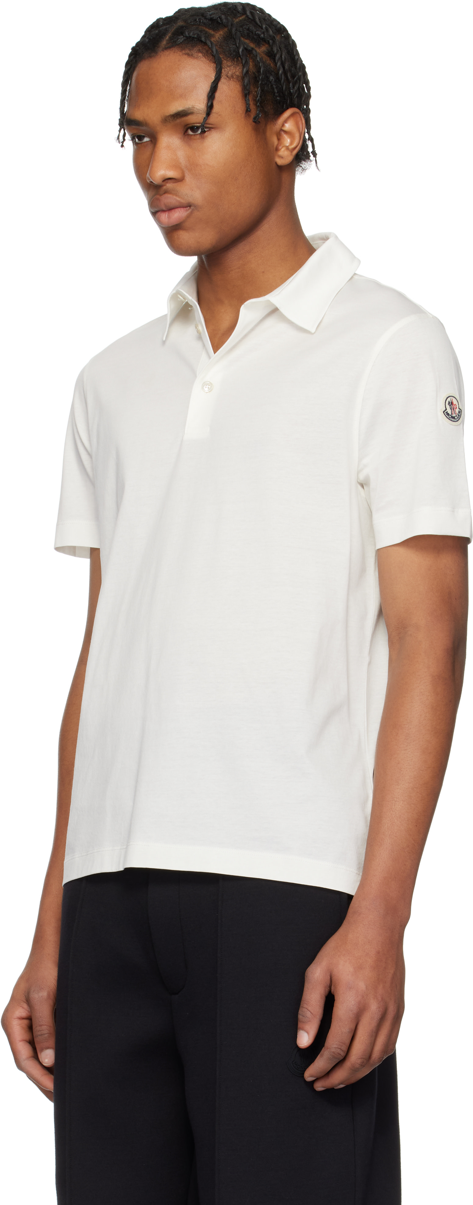 Moncler - ホワイト Archivio SS ポロシャツ