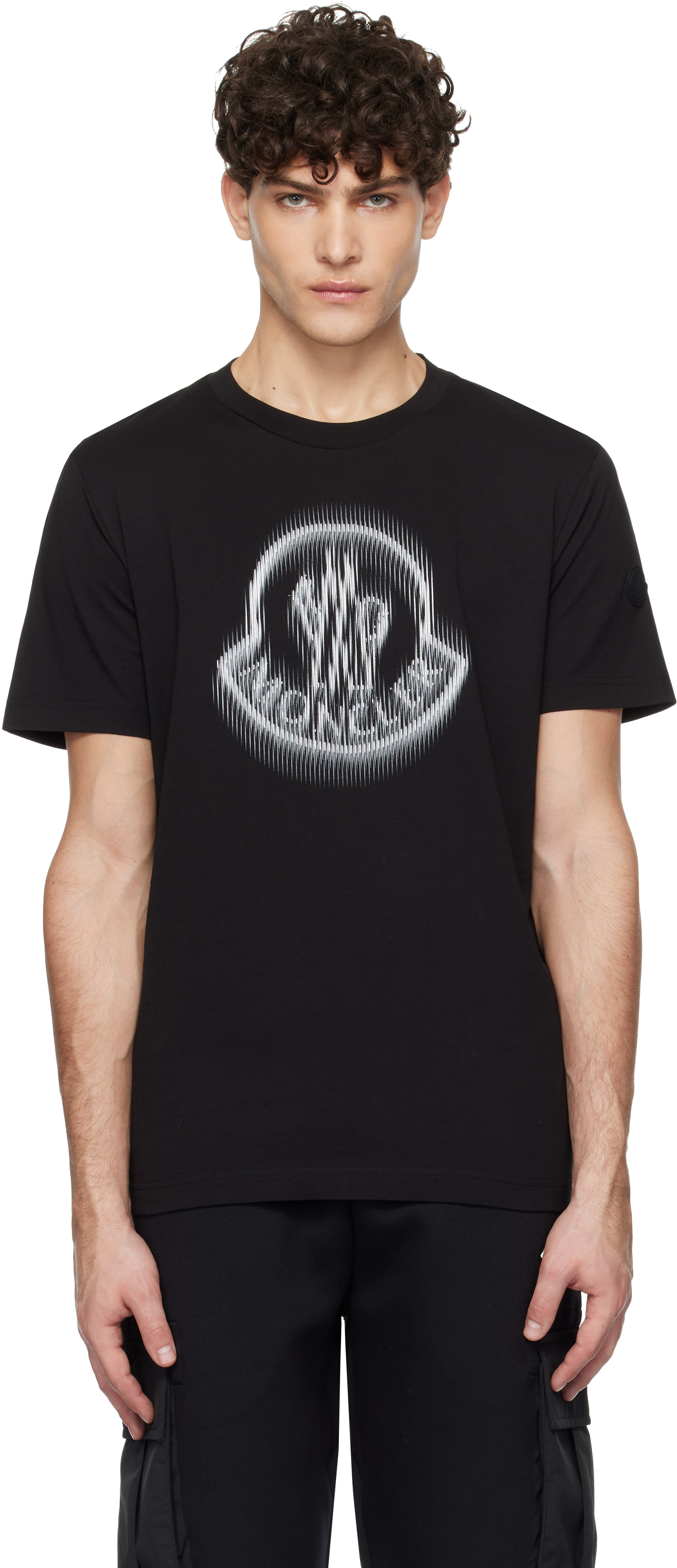 Moncler - T-shirt noir