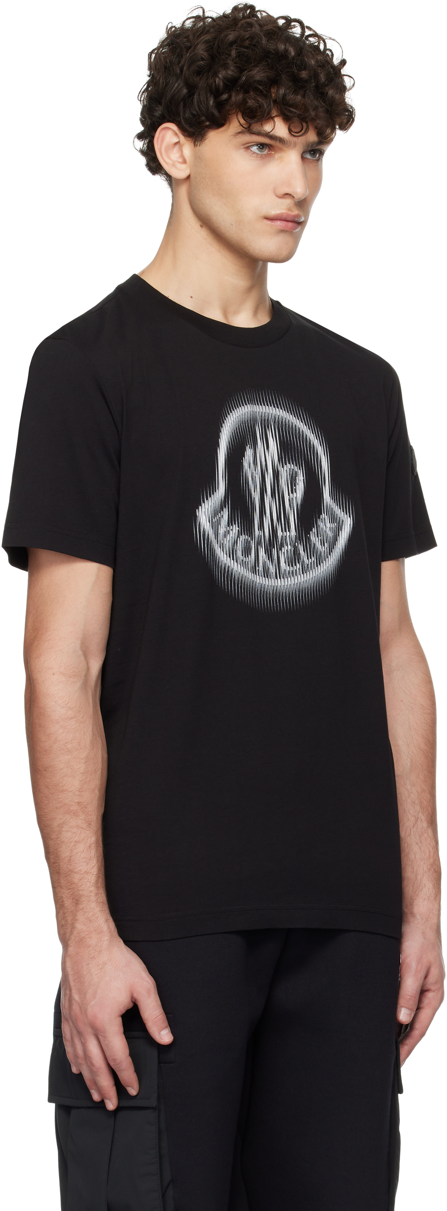 Moncler - T-shirt noir