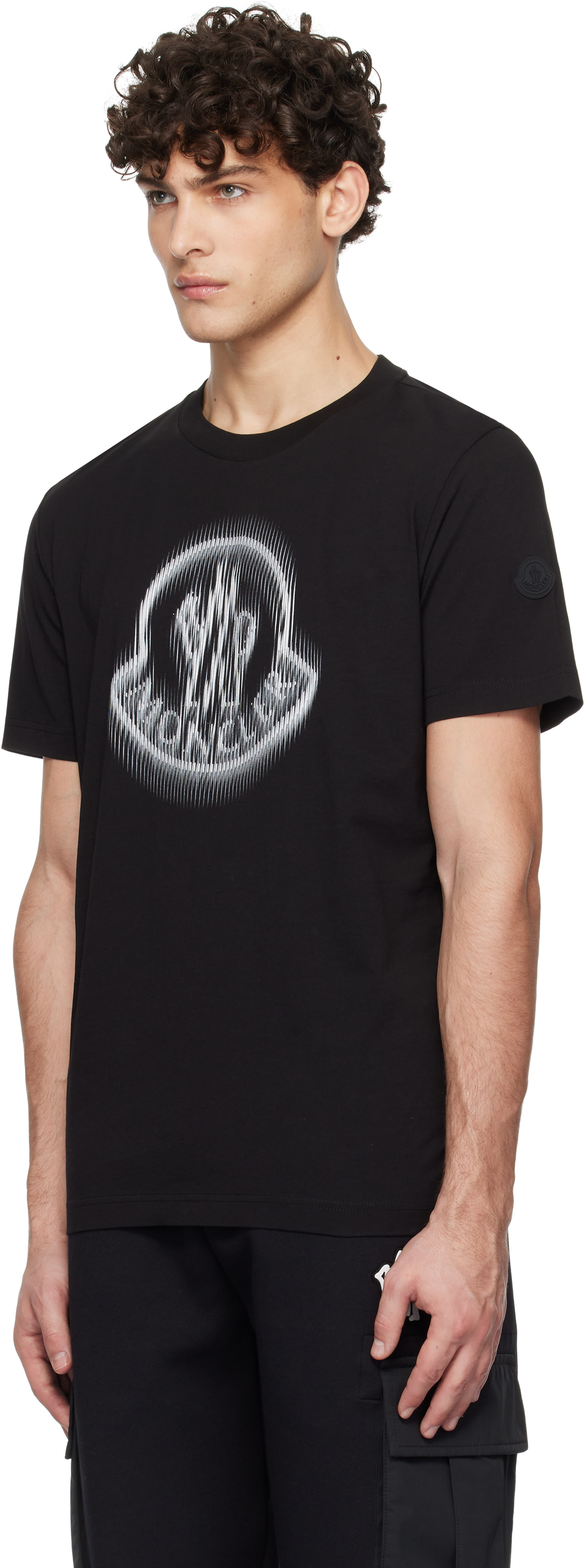 Moncler - T-shirt noir