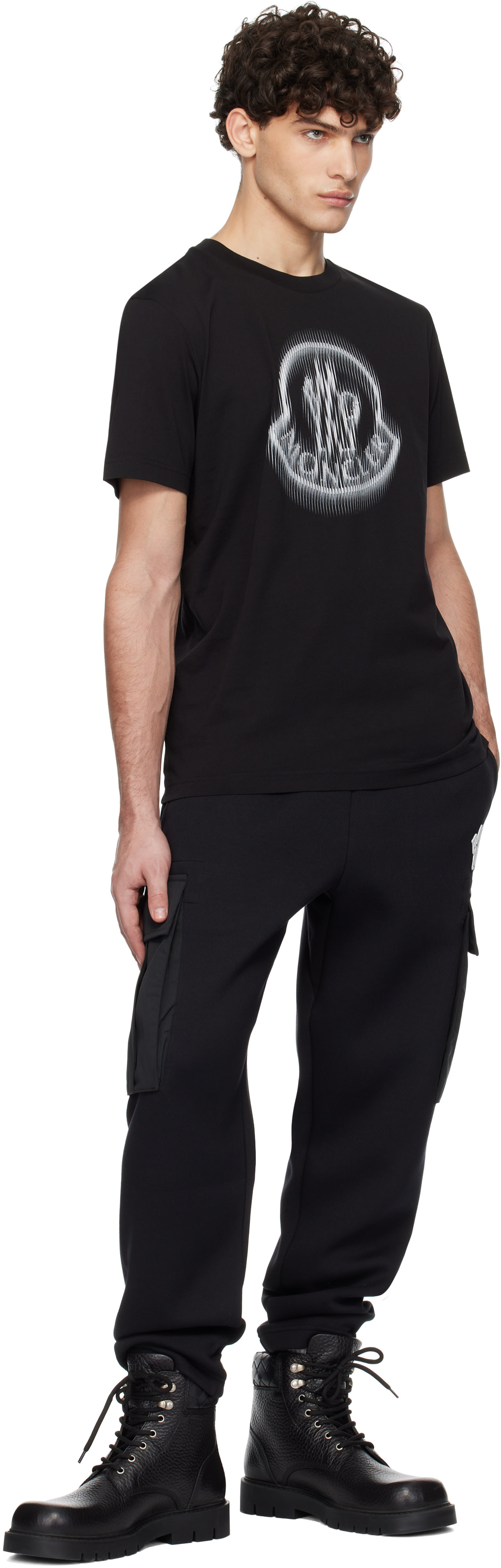Moncler - T-shirt noir