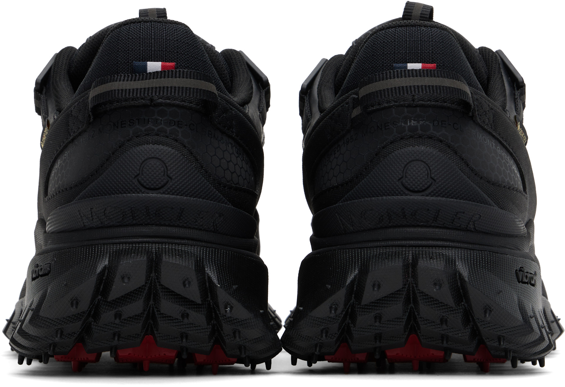 Moncler - 블랙 트레일그립 GTX 로우탑 스니커즈