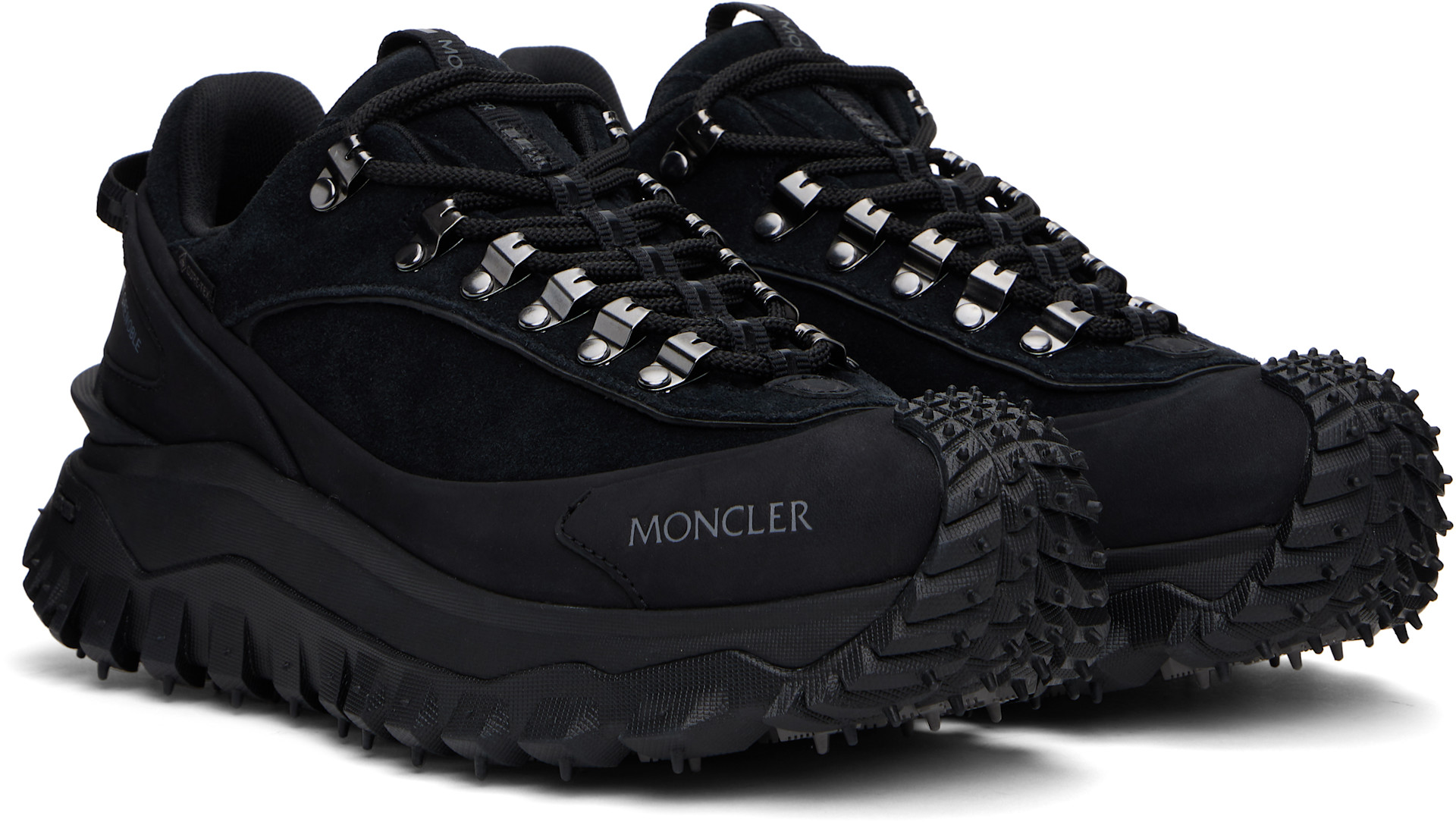 Moncler - 블랙 트레일그립 에이펙스 스니커즈