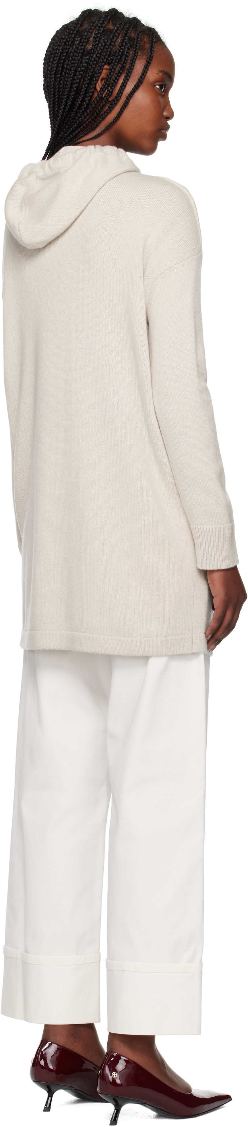Max Mara - Robe courte Fiaba beige - 'S