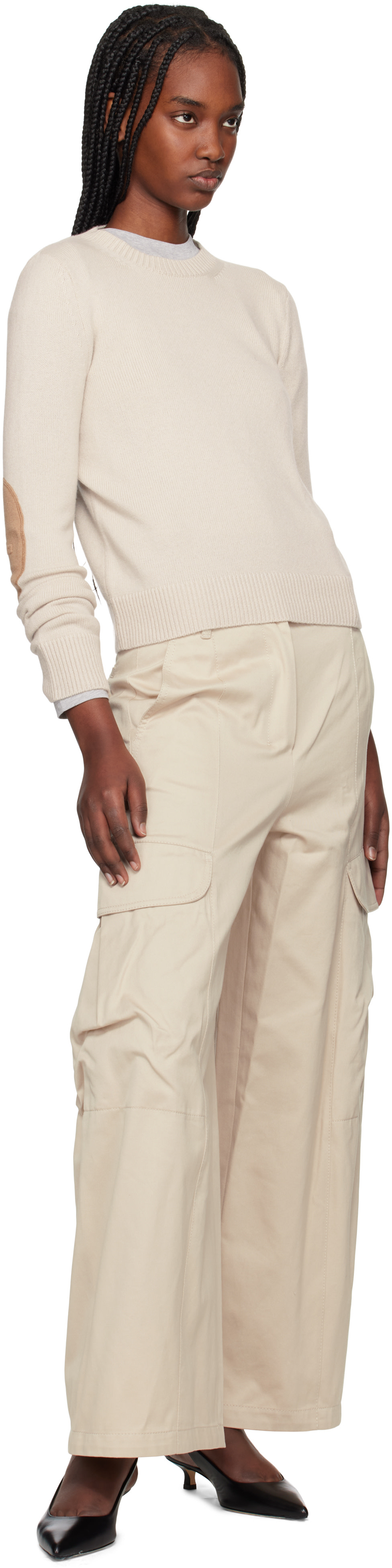 Max Mara - Pantalon Rosatea beige - 'S