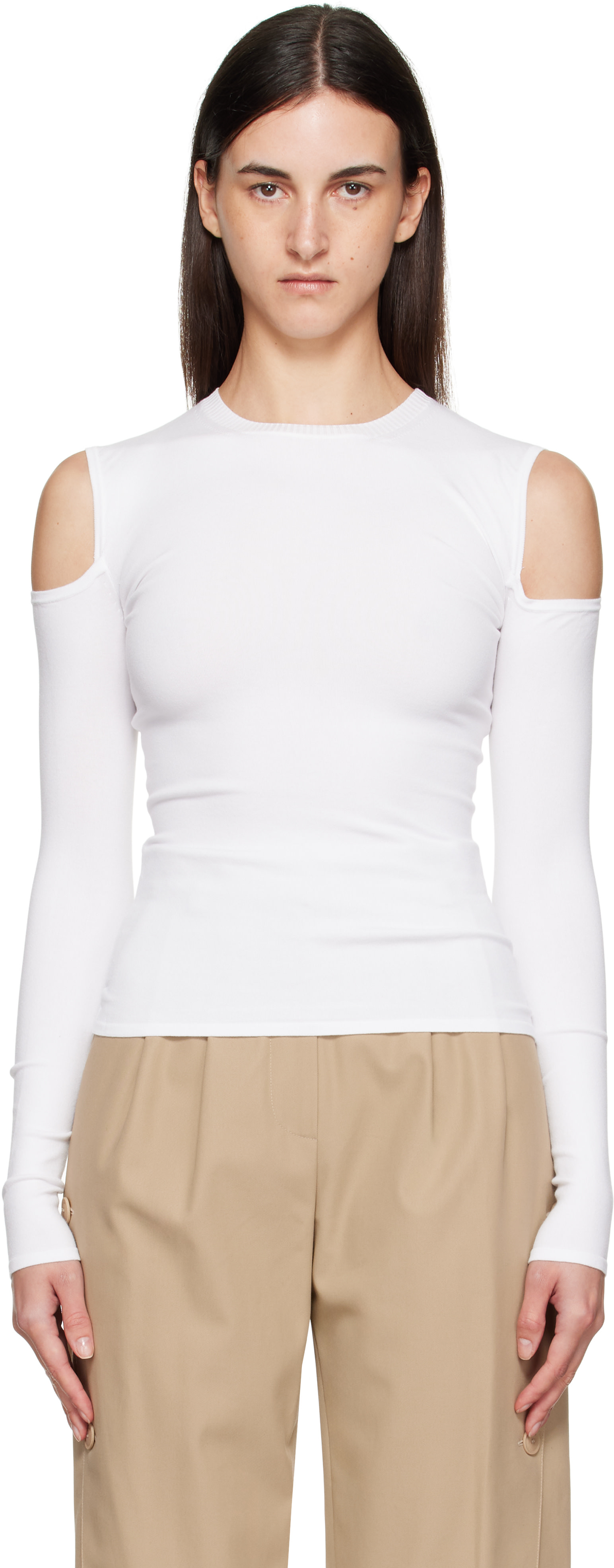 Max Mara - Haut Vik blanc