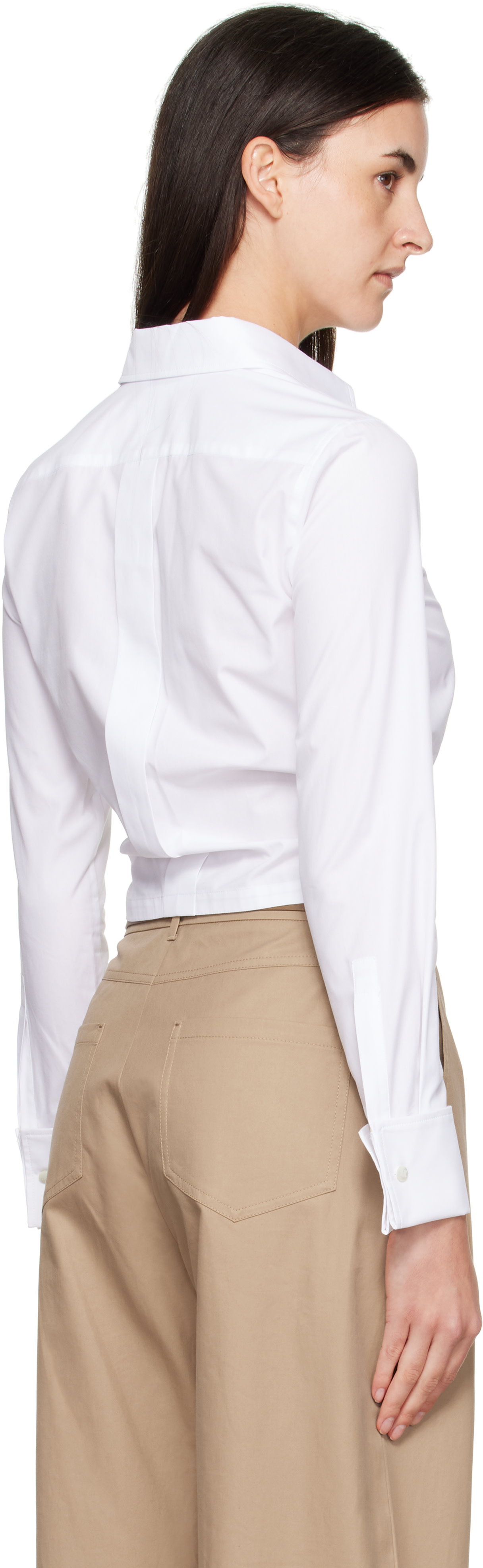 Max Mara - Chemise Falster blanche