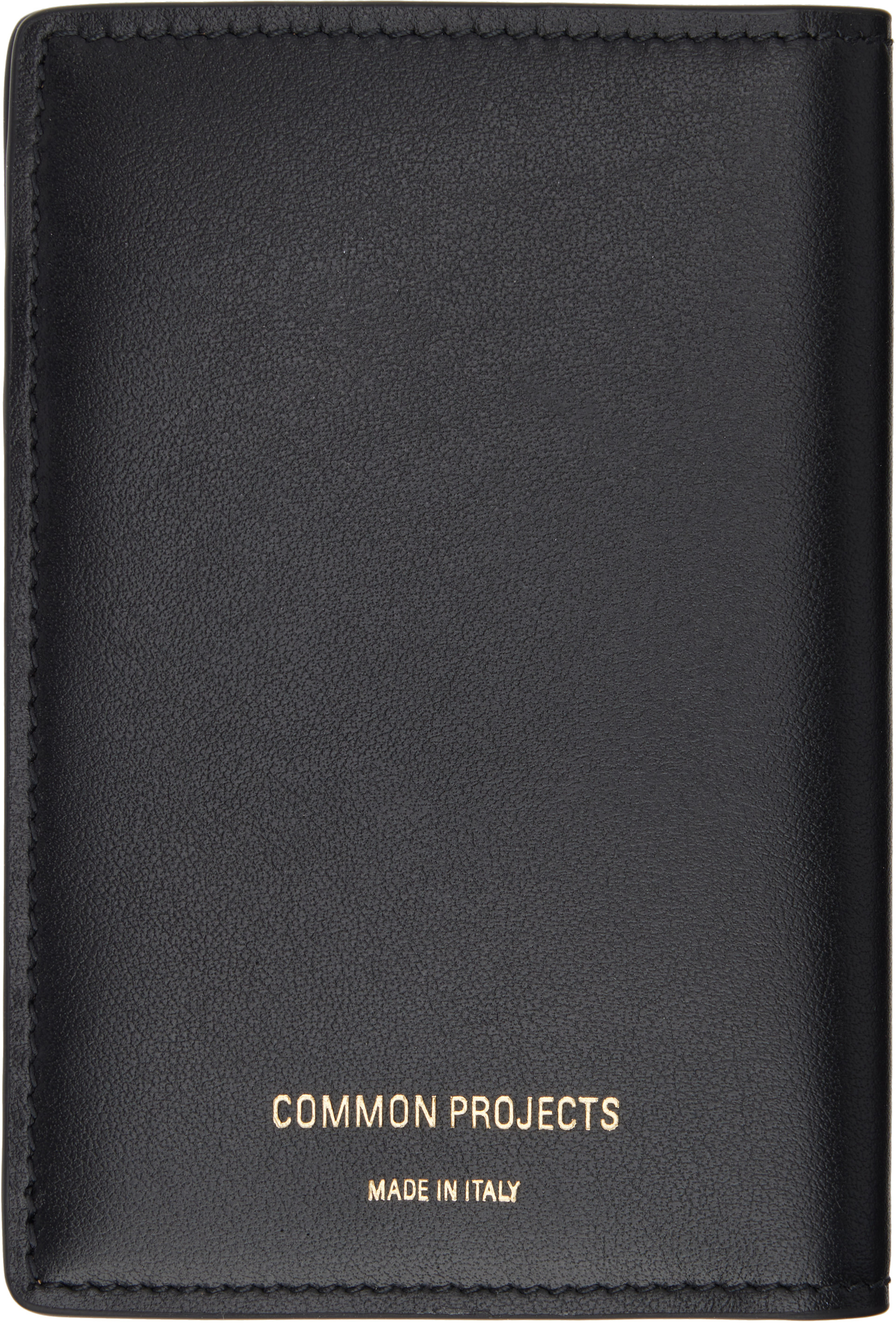 Common Projects - ブラック Folio カードケース