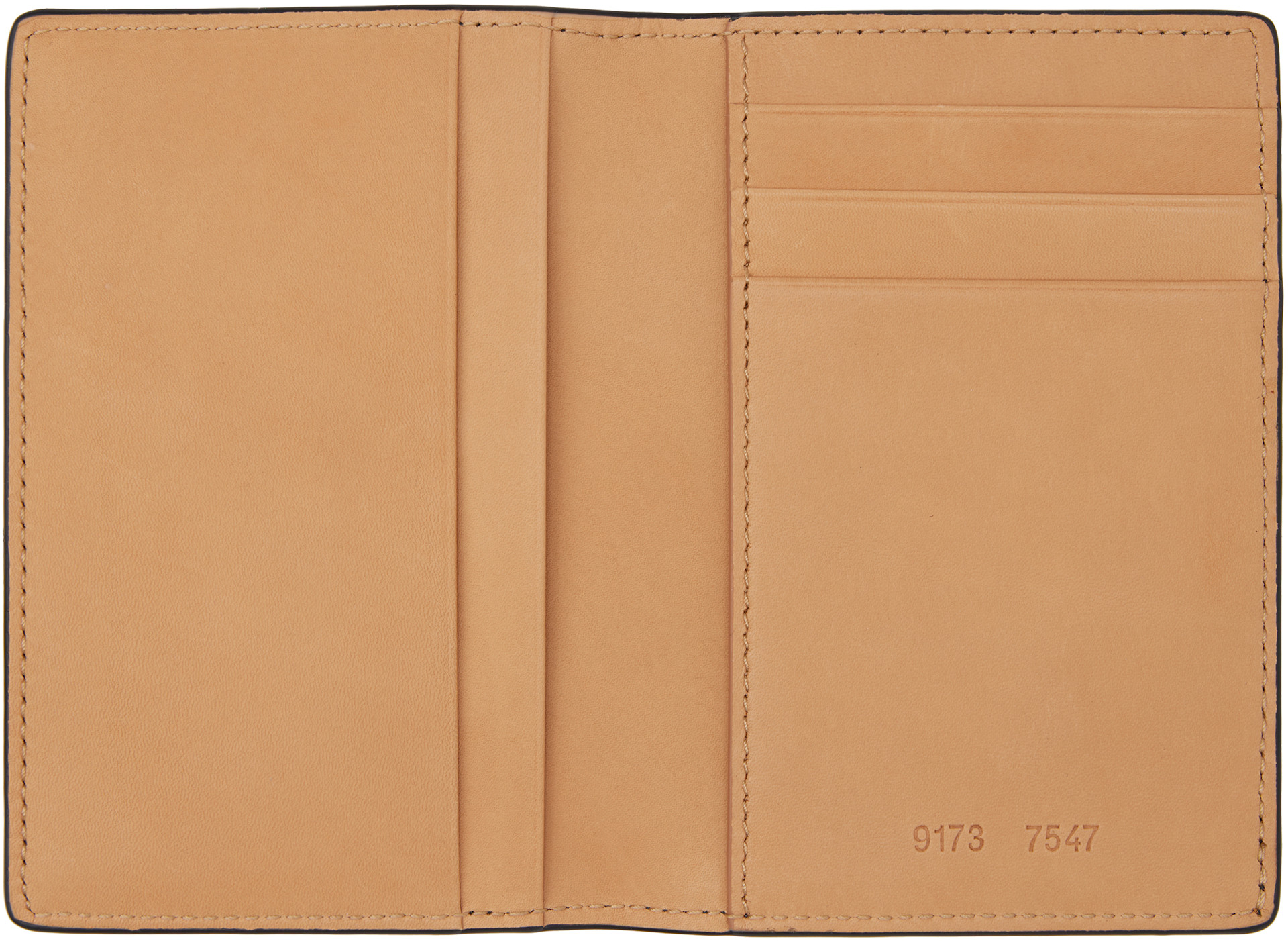 Common Projects - ブラック Folio カードケース