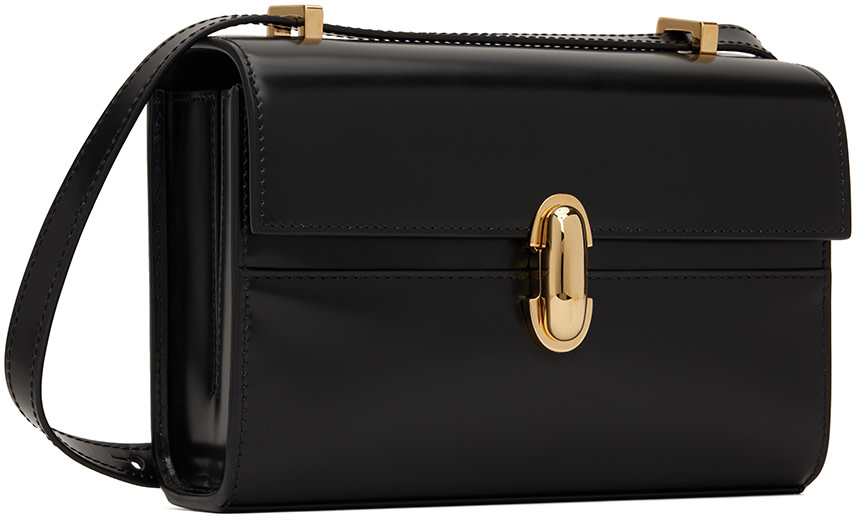 Savette - Sac noir à fermoir Symmetry