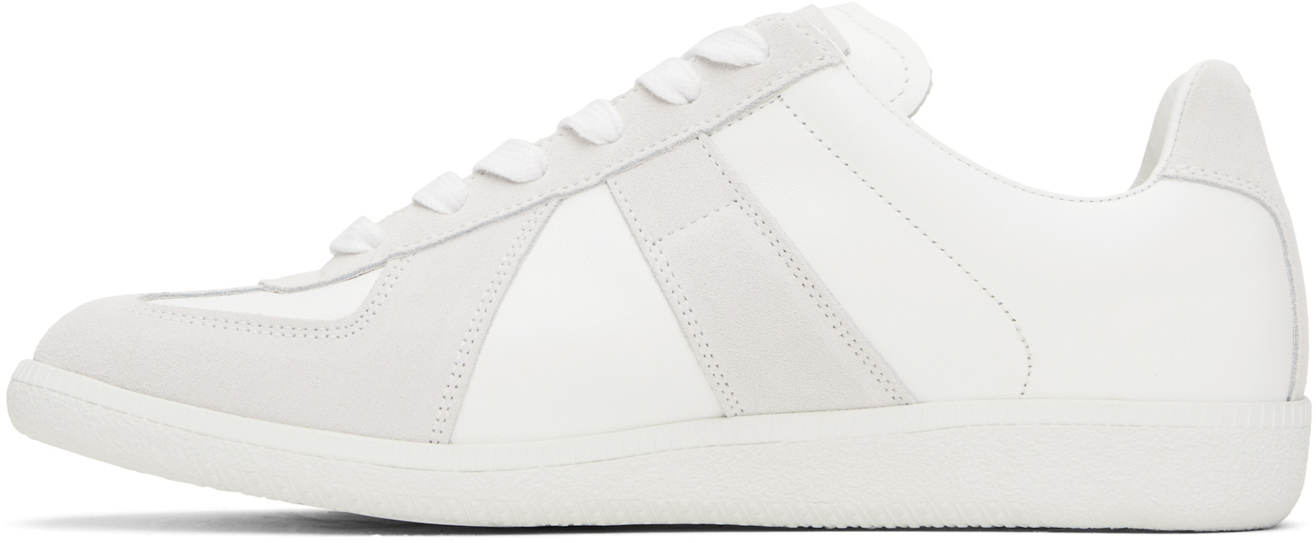 Maison Margiela: Off-White Replica Sneakers | SSENSE