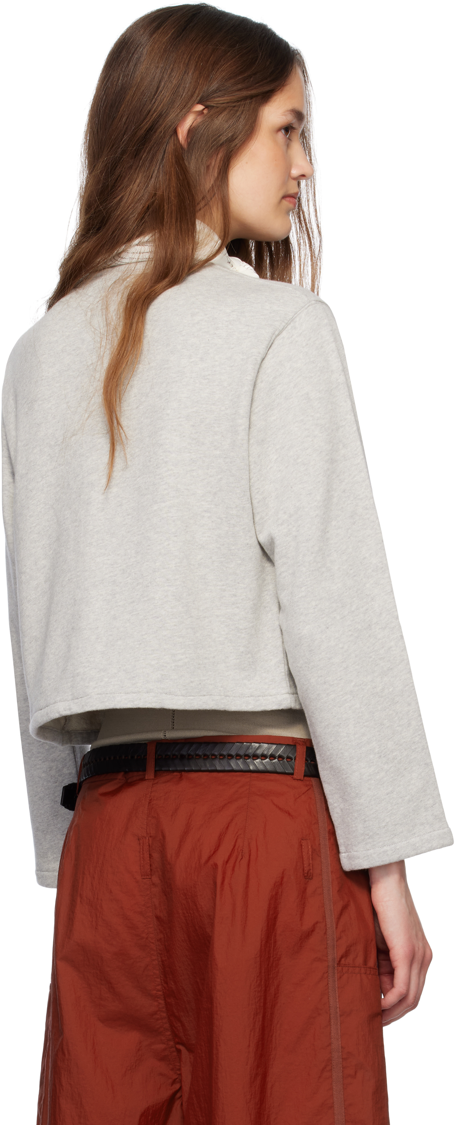 Bode - Cardigan chiné gris