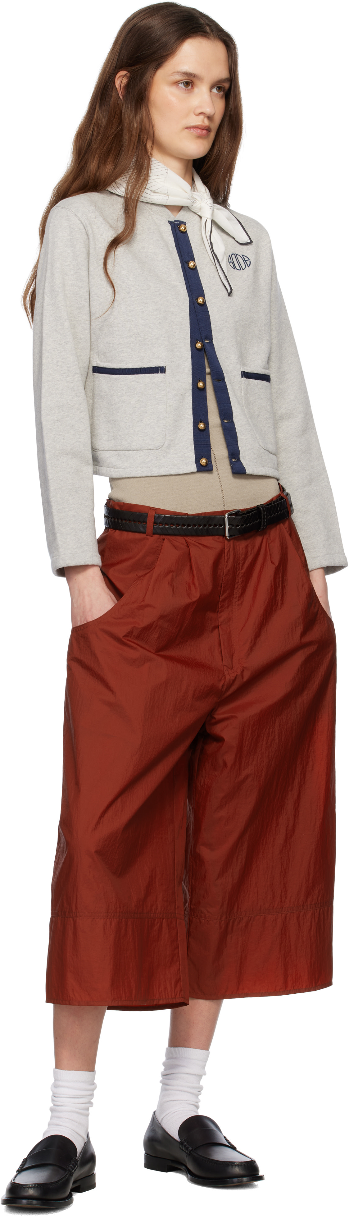 Bode - Cardigan chiné gris