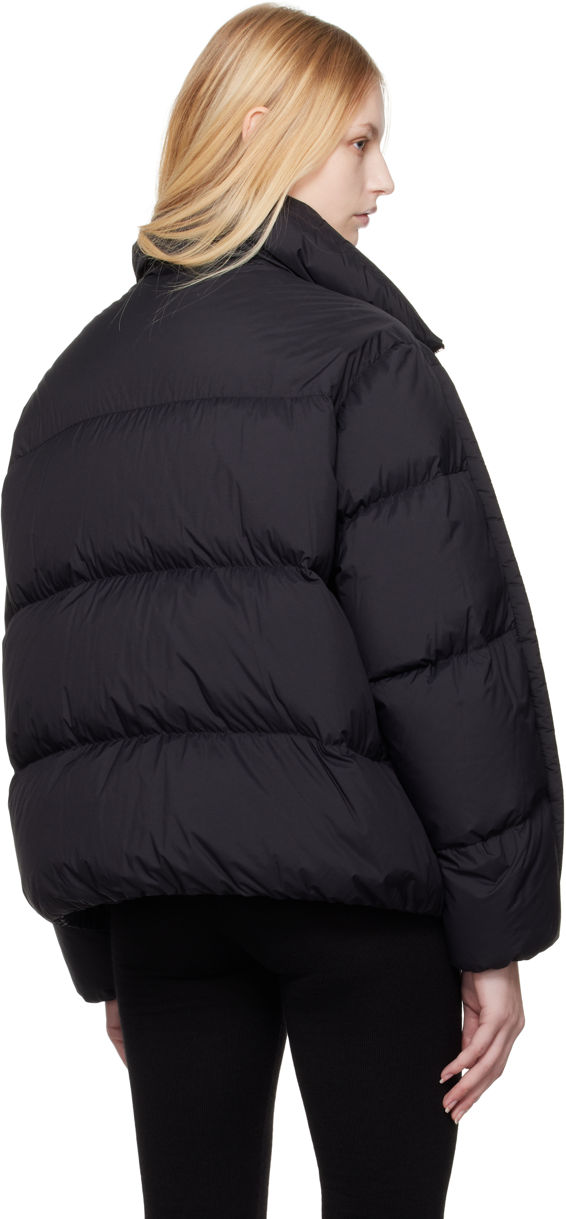 Moncler Genius: Moncler x Willow Smith Black Jayel Down Jacket