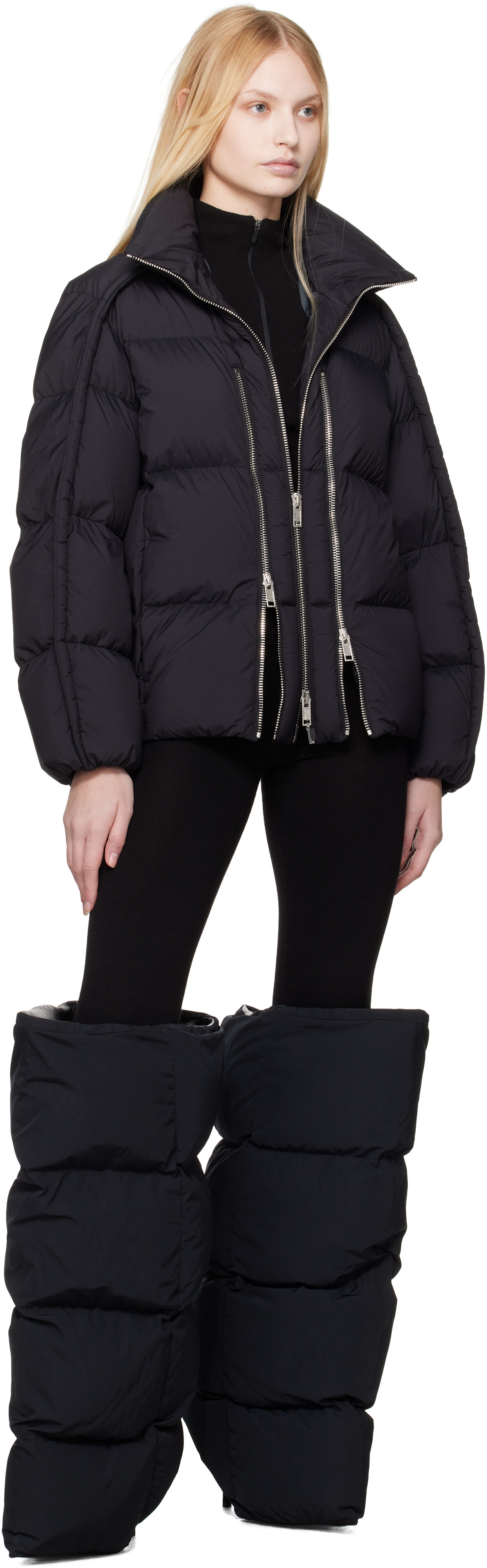 Moncler Genius: Moncler x Willow Smith ブラック Jayel ダウン