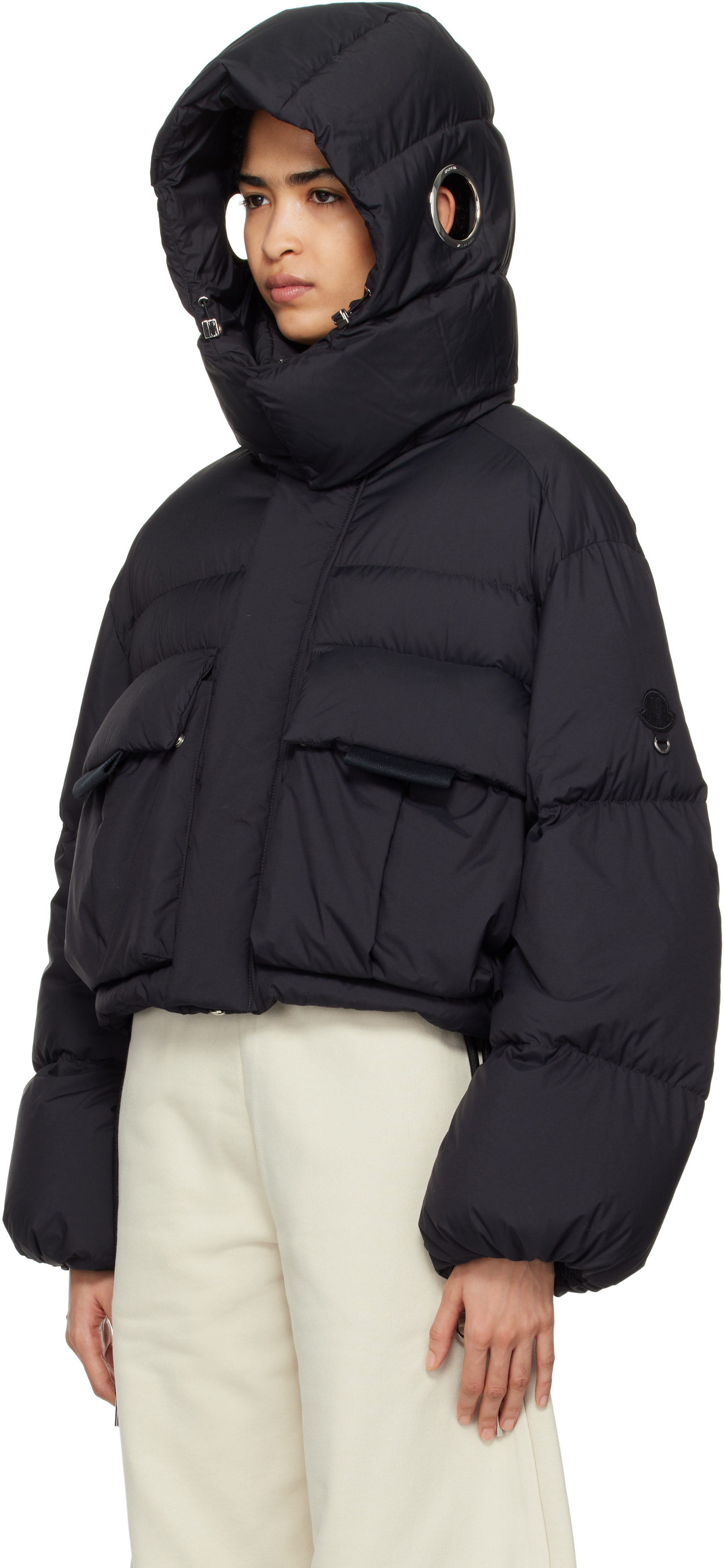 Moncler Genius: Moncler x Willow Smith ブラック Kar ダウン