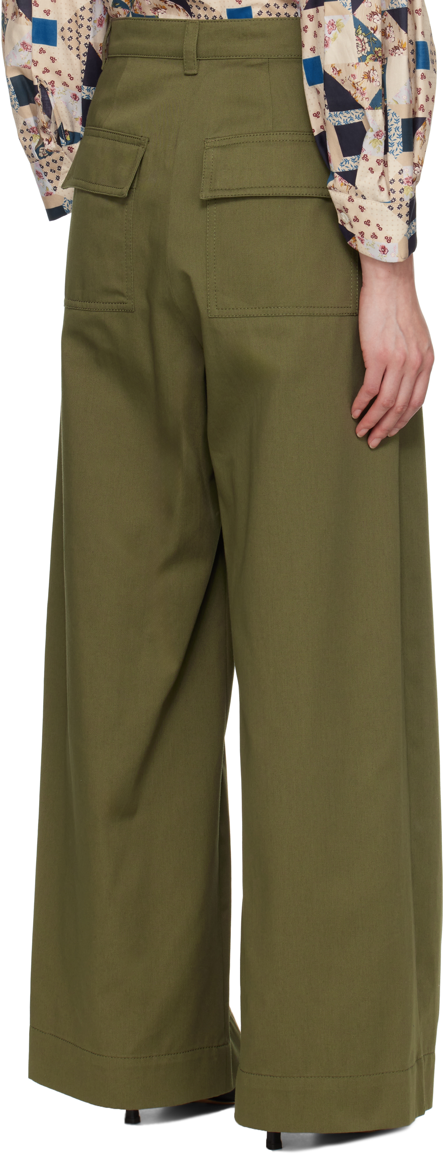 Weekend Max Mara - Pantalon Nebbie kaki
