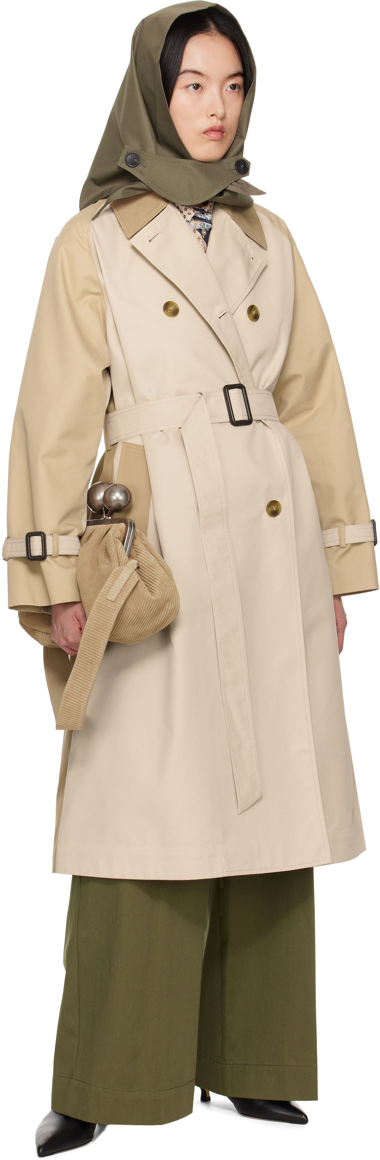 Weekend Max Mara - Pantalon Nebbie kaki